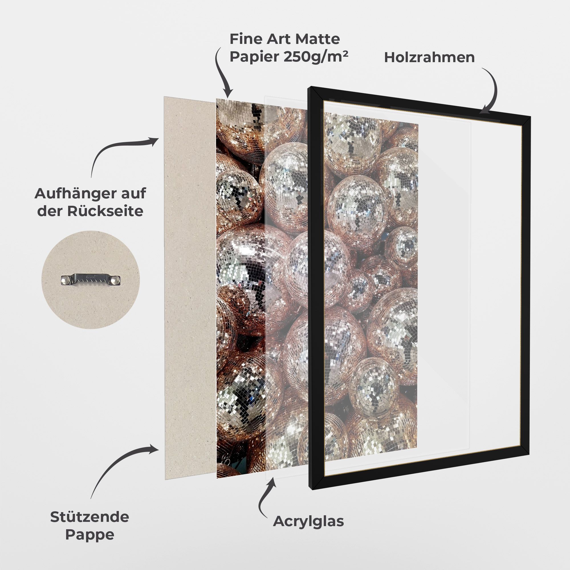 Christmas Disko Balls mockup 1