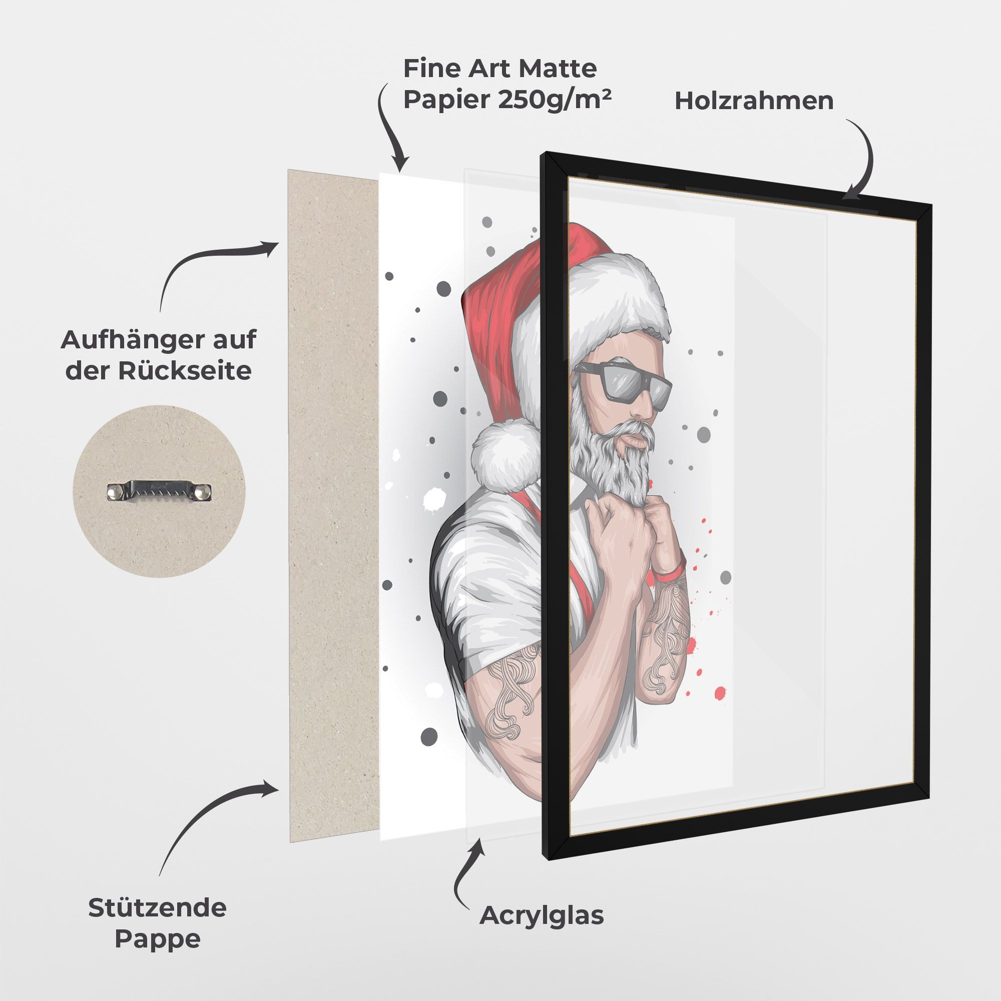 Tattoo Santa mockup 1