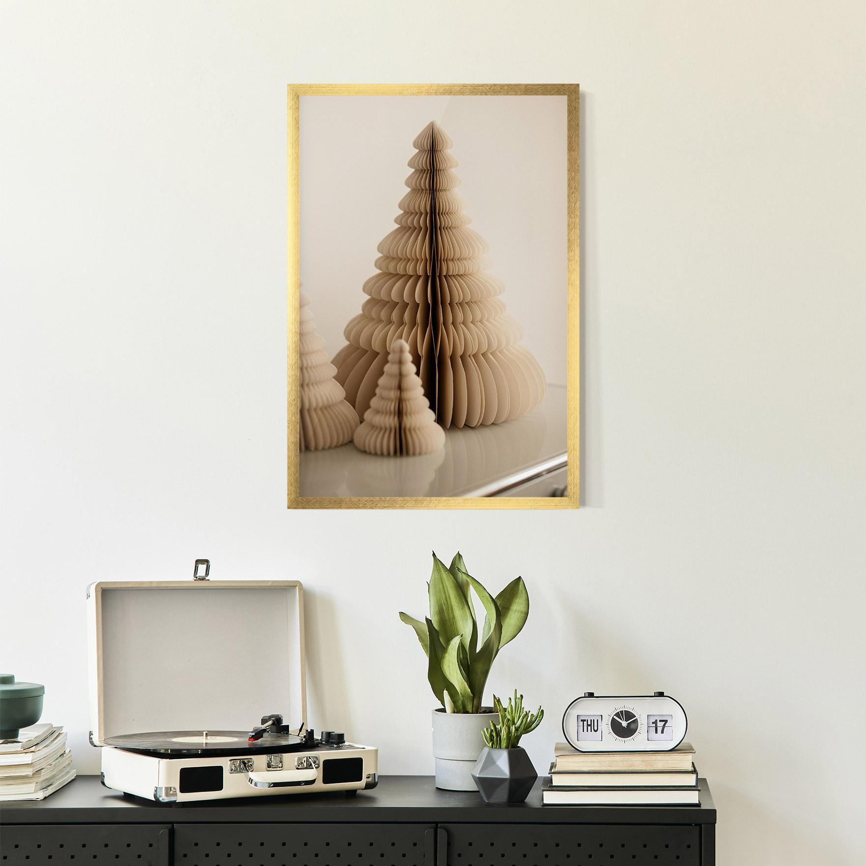 Gerahmte Poster Paper Tree mockup 2