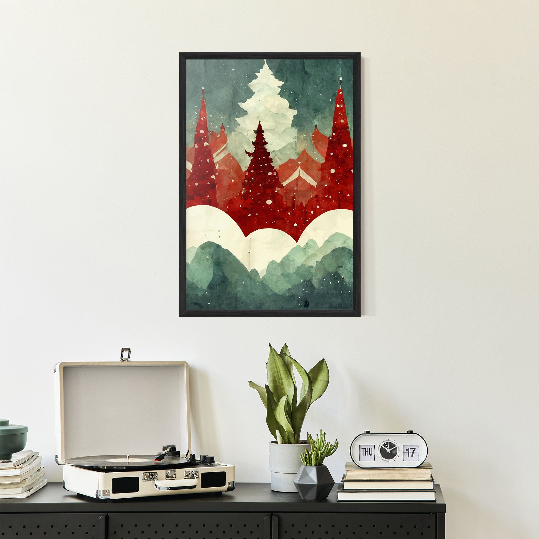 Christmas Landscape mockup 2
