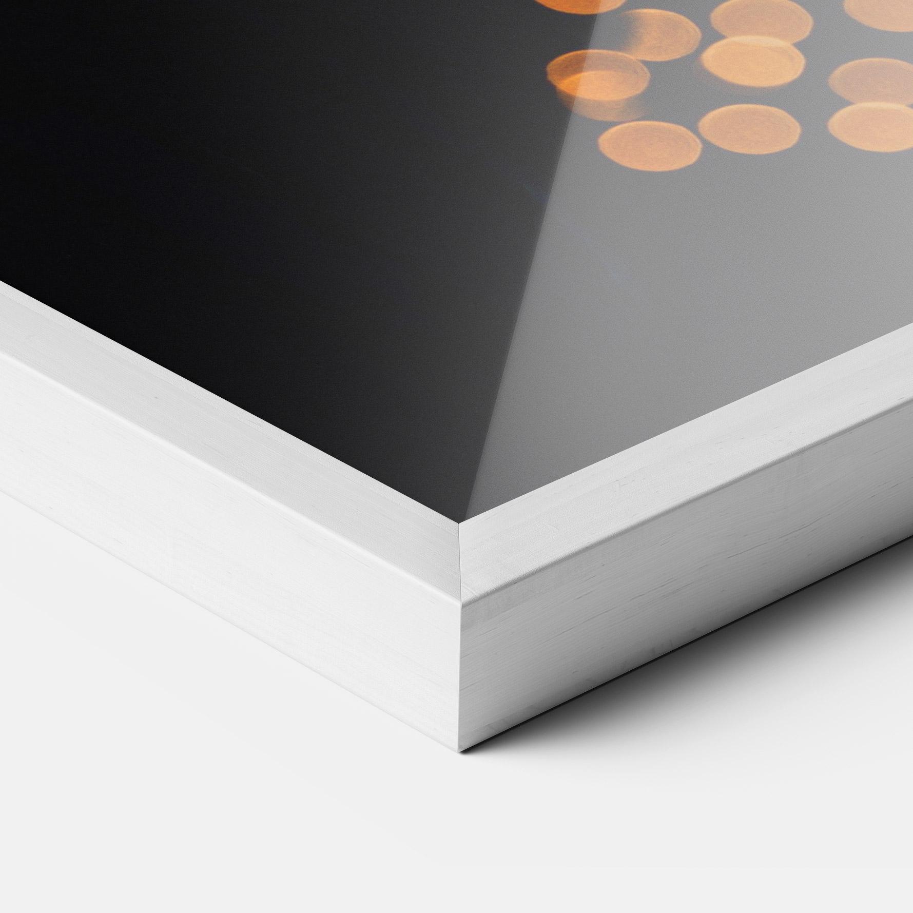 Gerahmte Poster Christmas Lights mockup 3