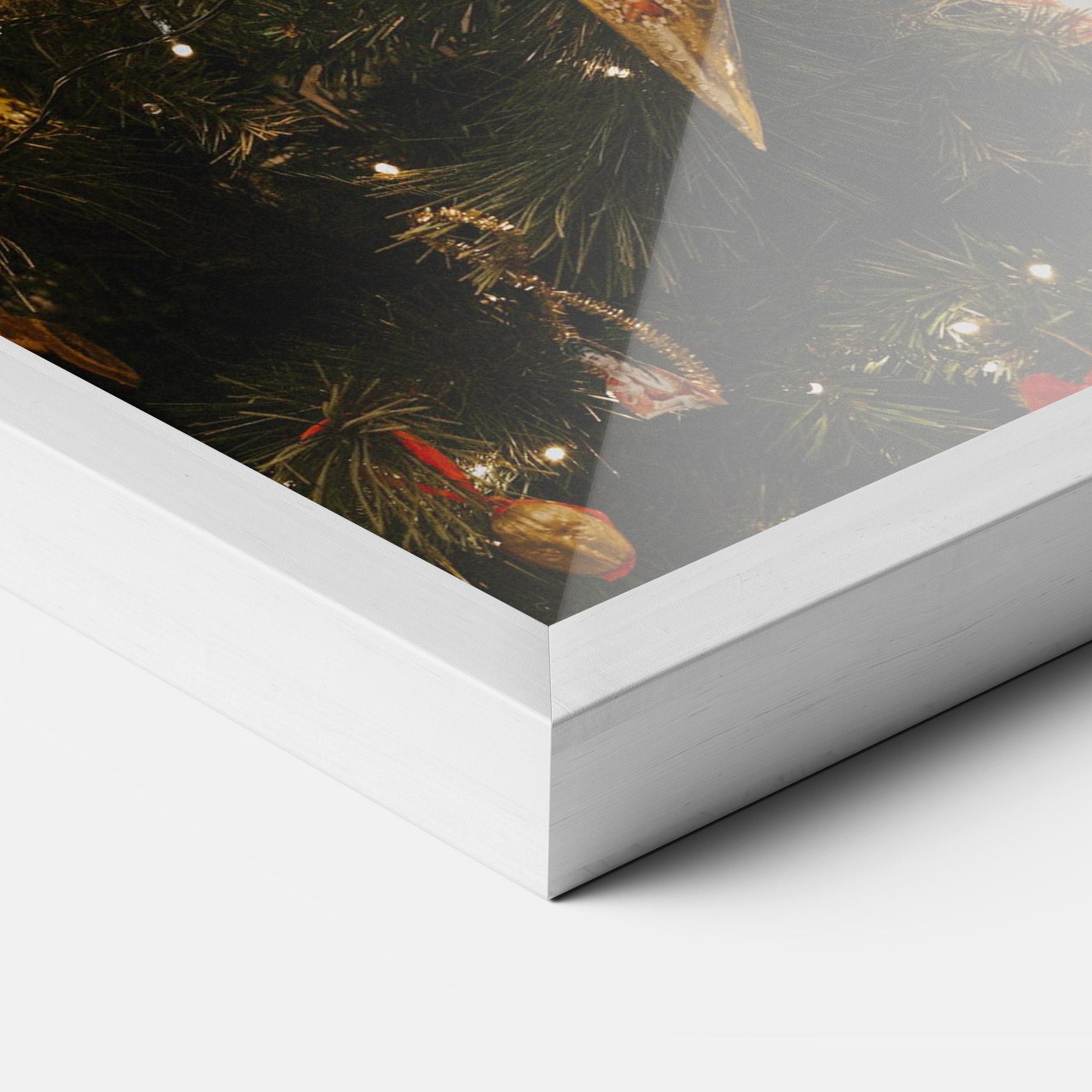 Gerahmte Poster Orange Christmas Decor mockup 3