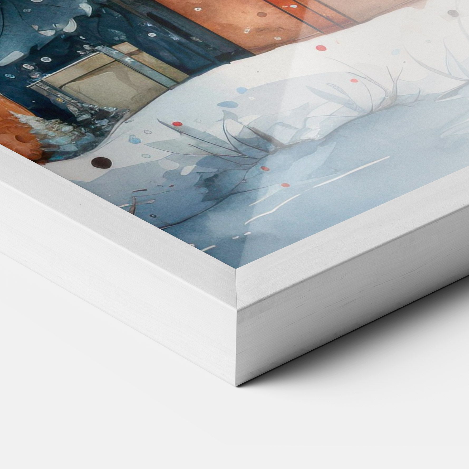 Watercolor Christmas mockup 3