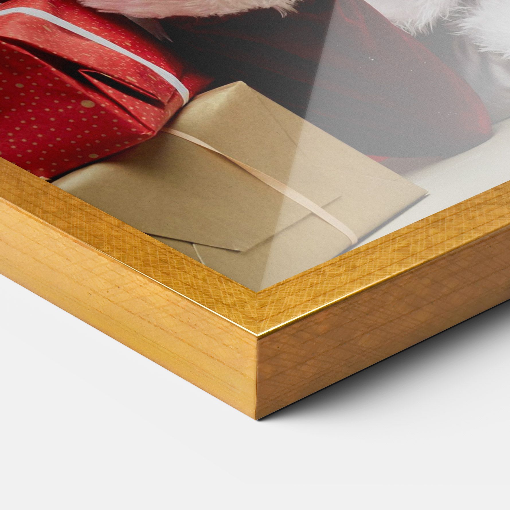 Pensive Santa mockup 3