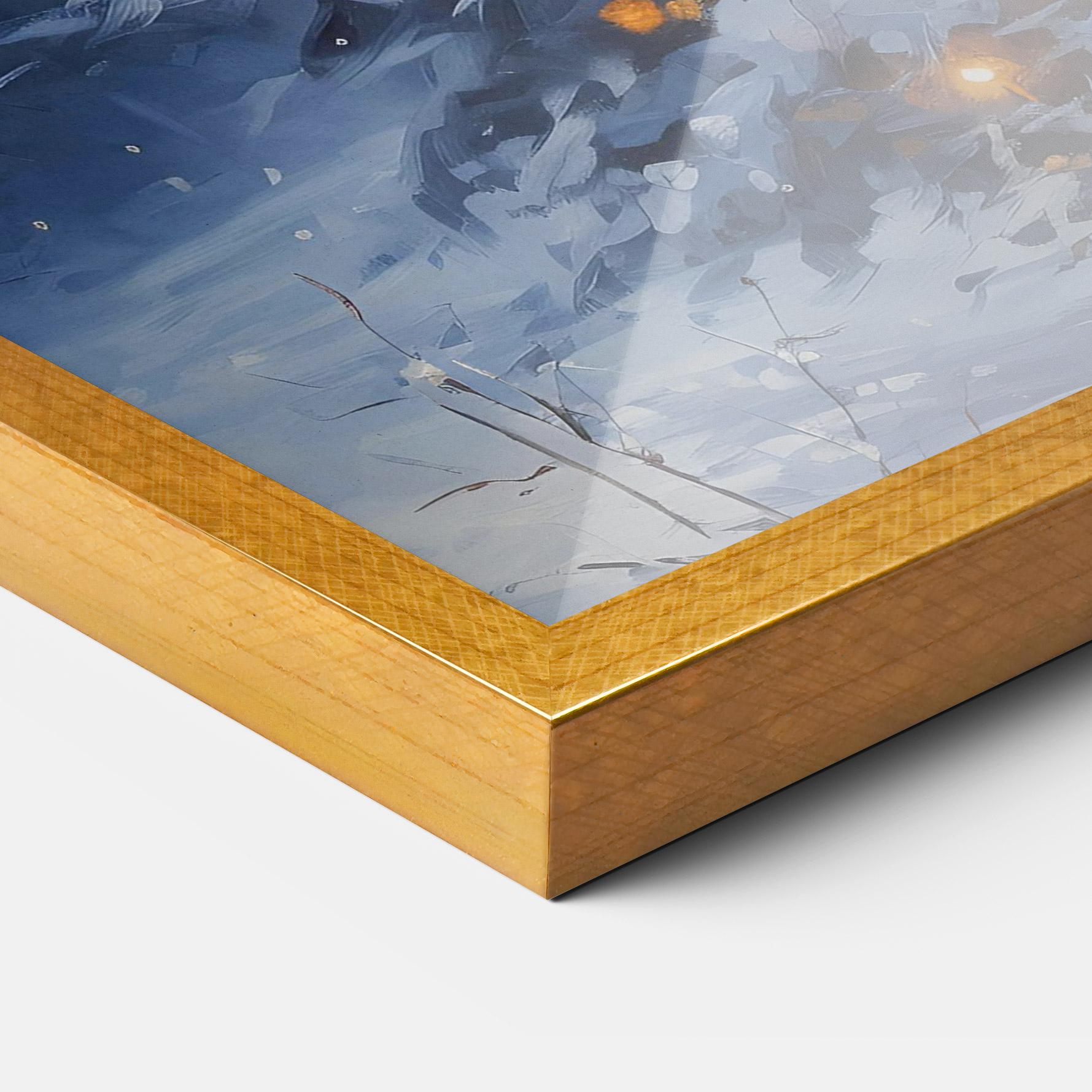 Gerahmte Poster Tall Slender Tree mockup 3