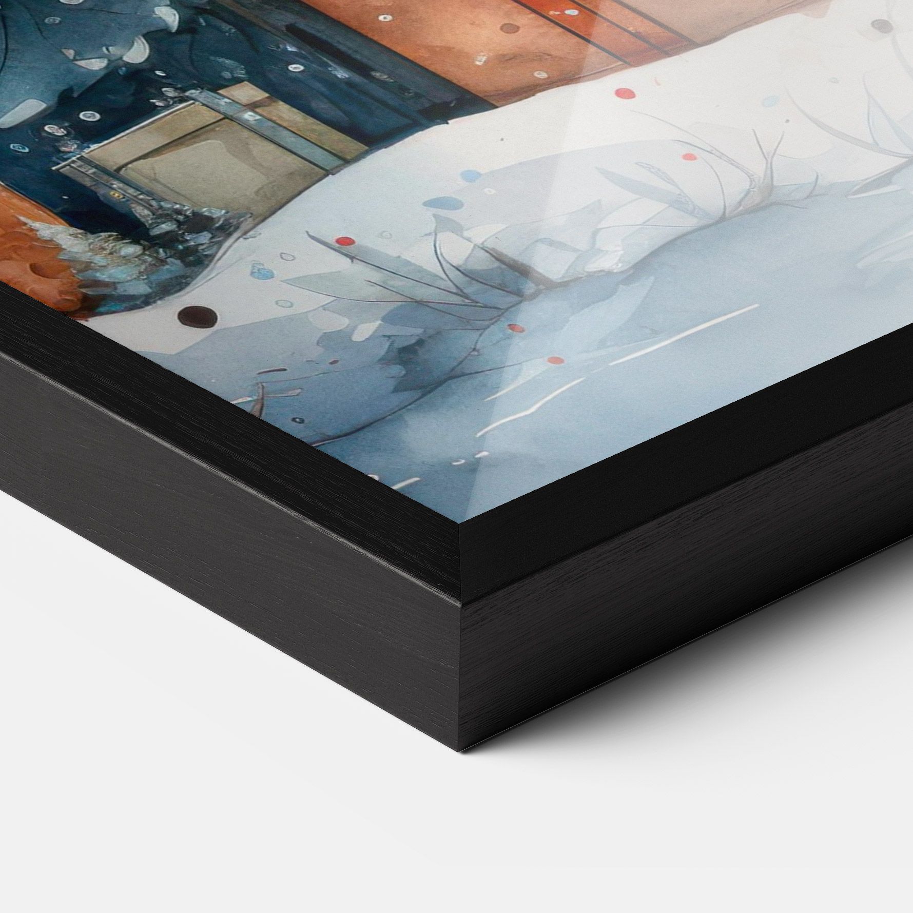 Watercolor Christmas mockup 3