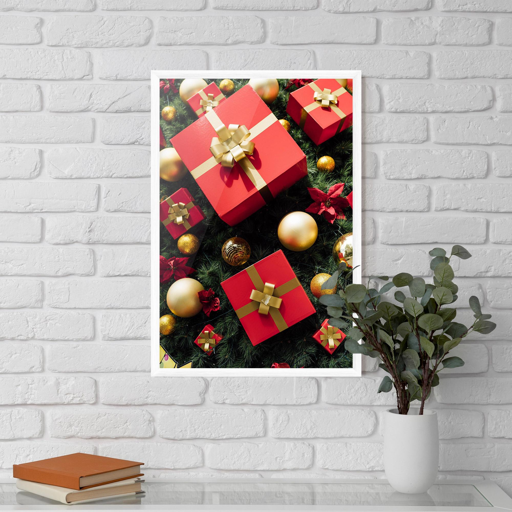 Gerahmte Poster Pretty Red Gifts mockup 5