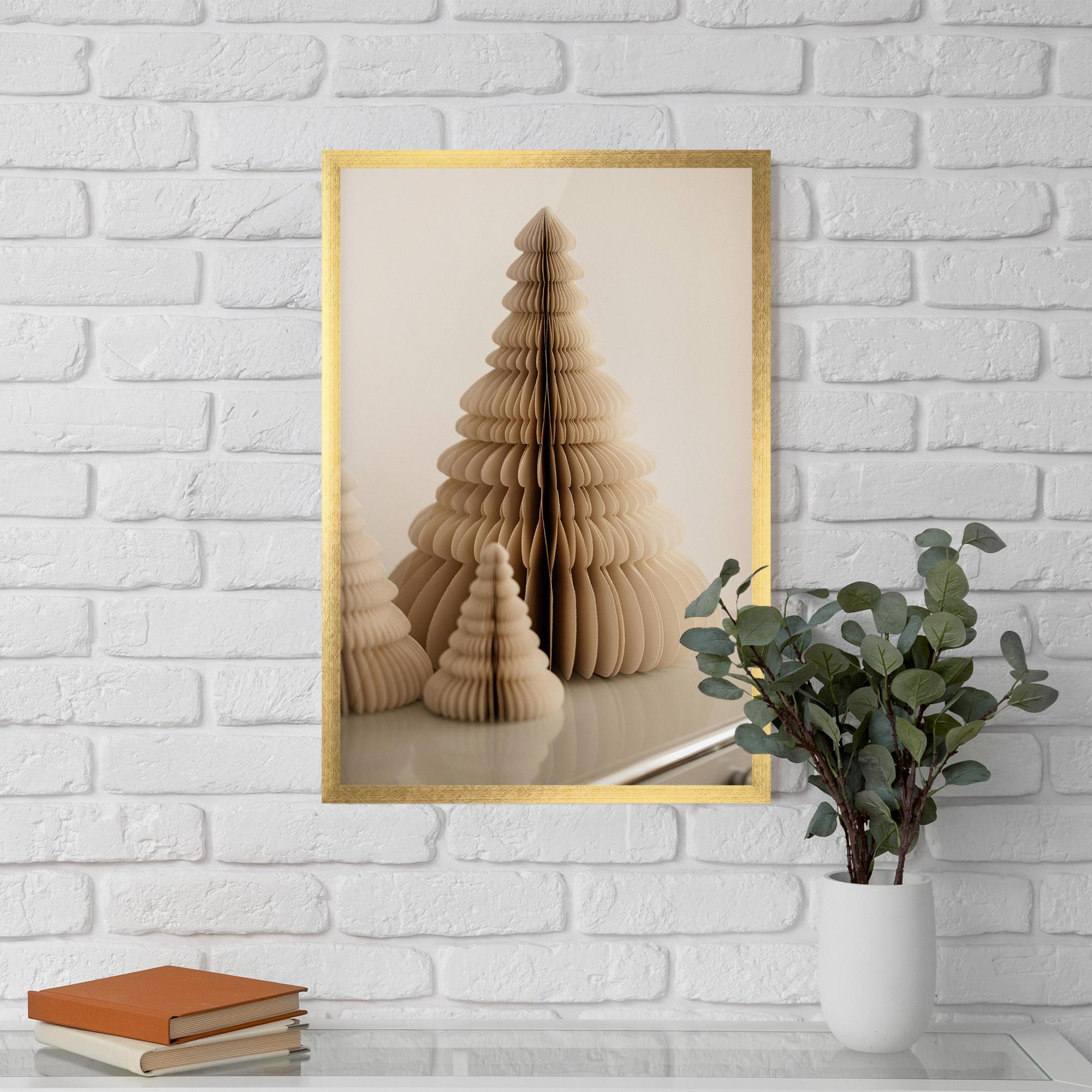 Gerahmte Poster Paper Tree mockup 5