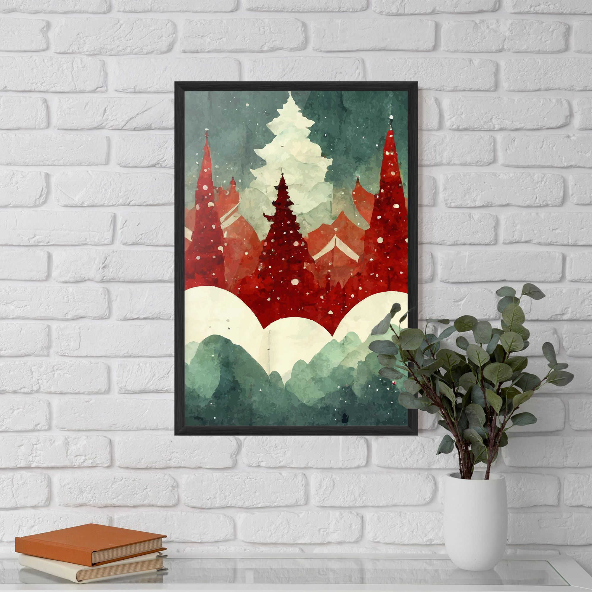 Christmas Landscape mockup 5