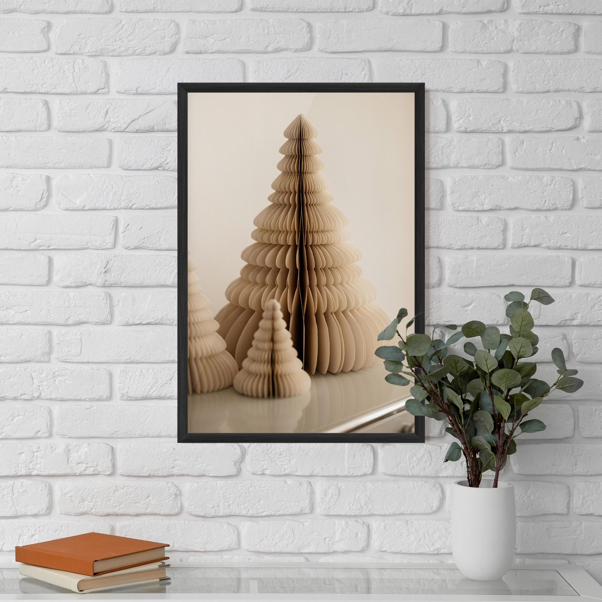 Gerahmte Poster Paper Tree mockup 5