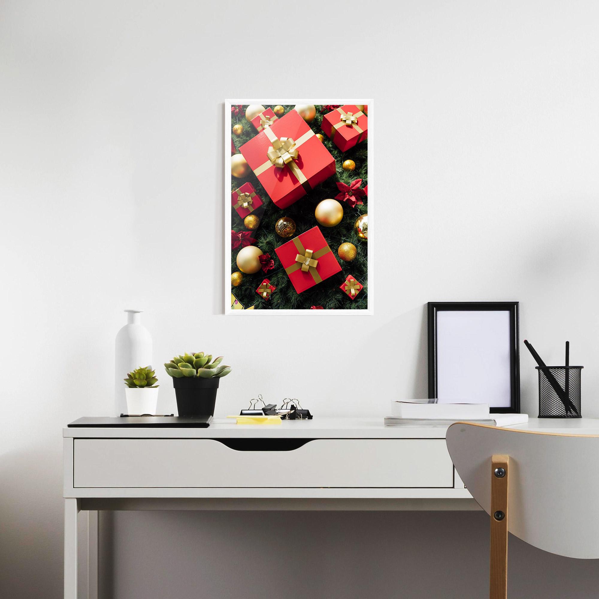 Gerahmte Poster Pretty Red Gifts mockup 7