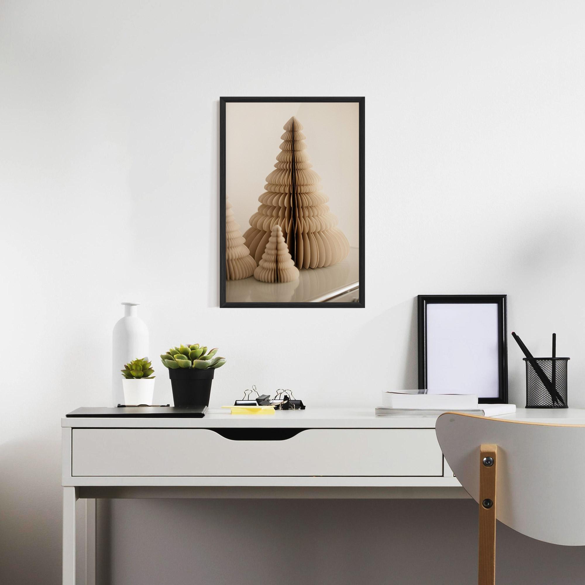 Gerahmte Poster Paper Tree mockup 7