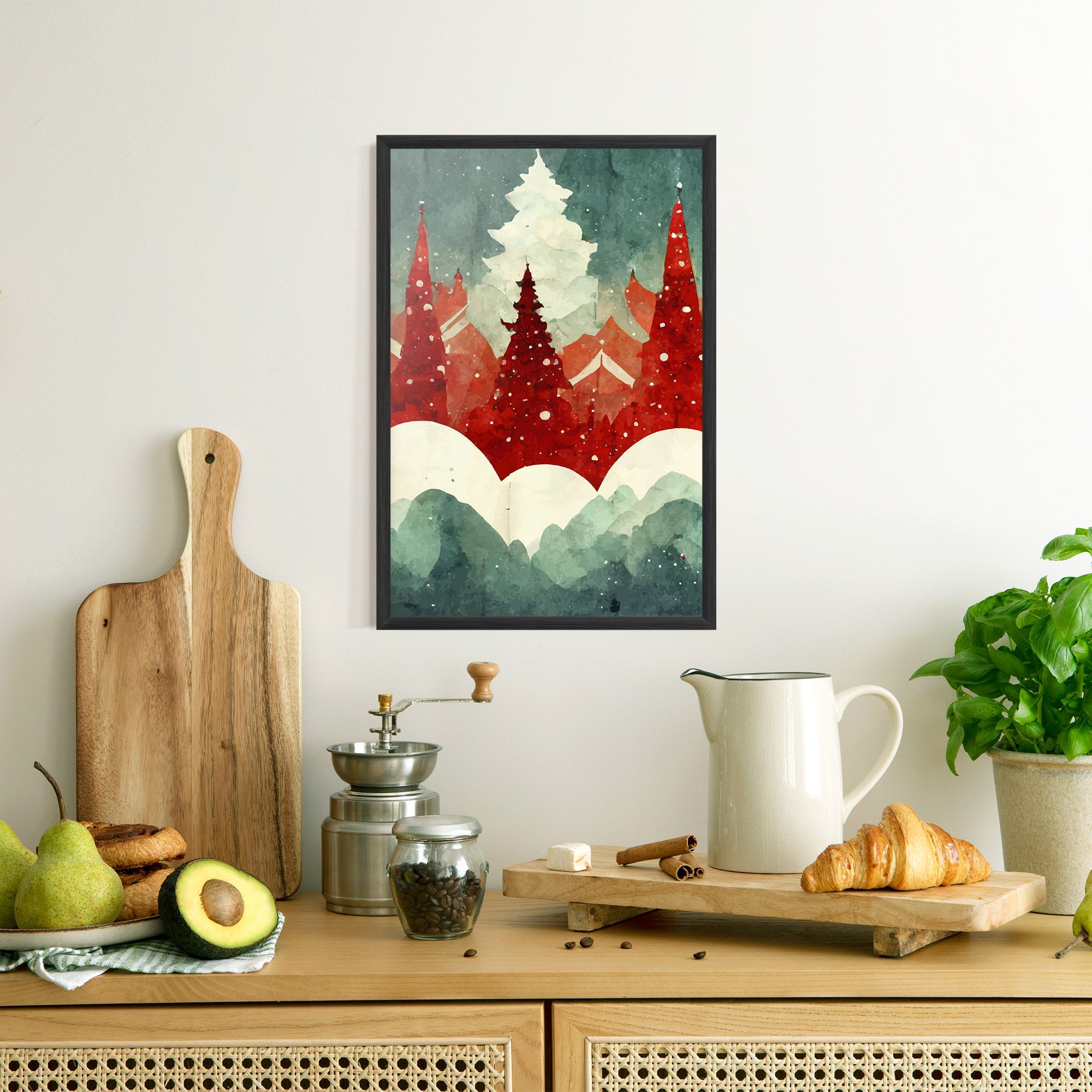 Christmas Landscape mockup 8