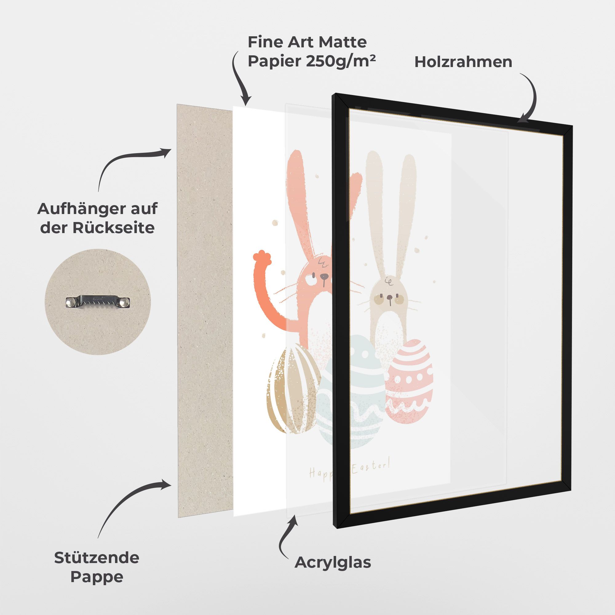 Happy Easter mockup 1