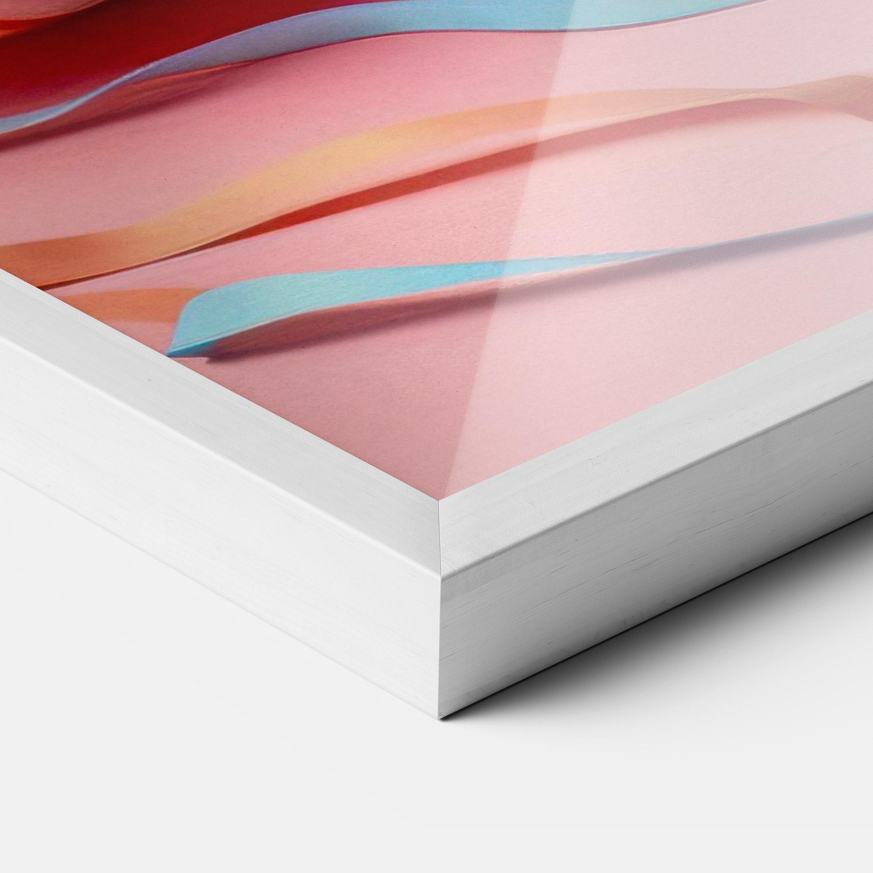 Gerahmte Poster Easter Eggs Ribbons mockup 3