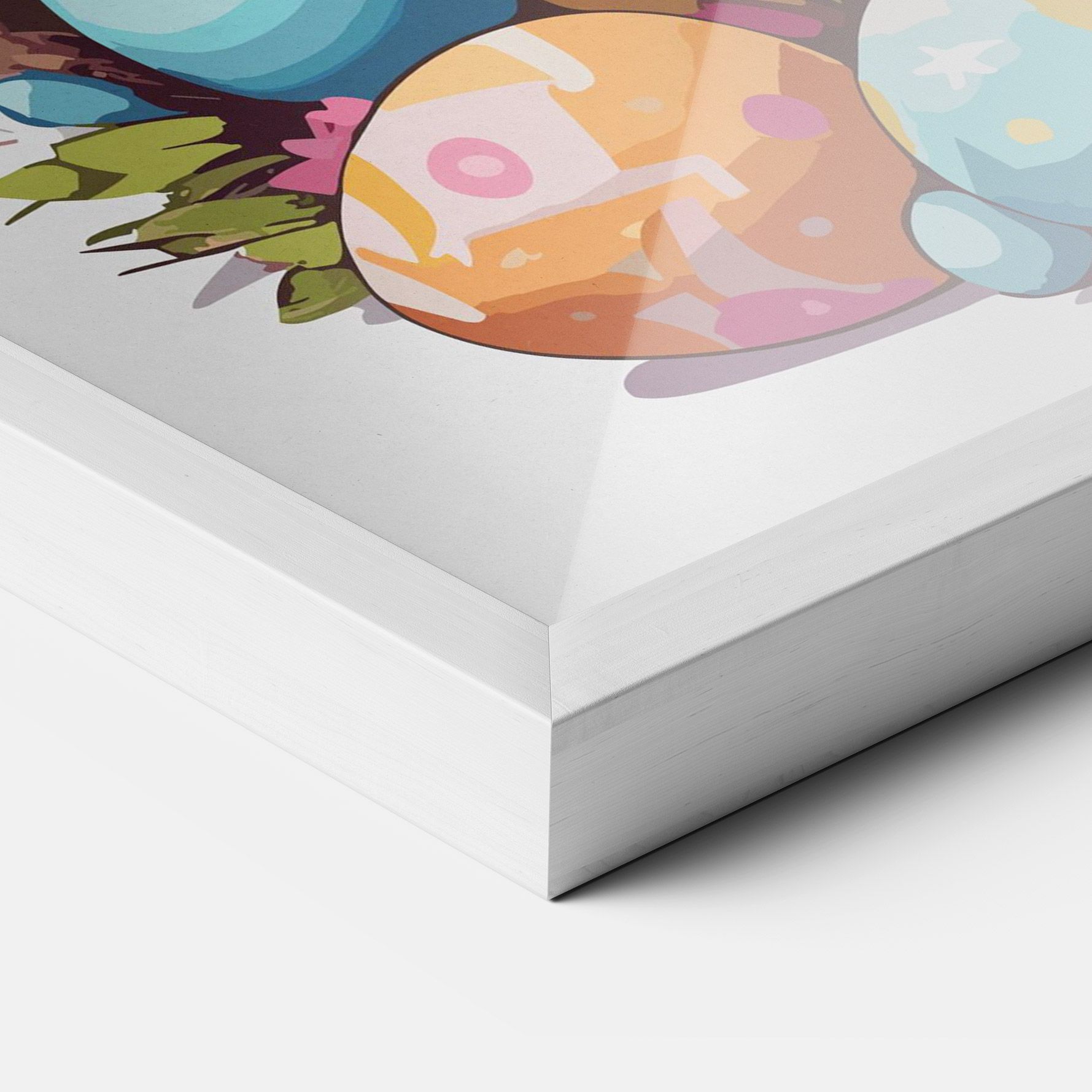 White Easter Bunny mockup 3