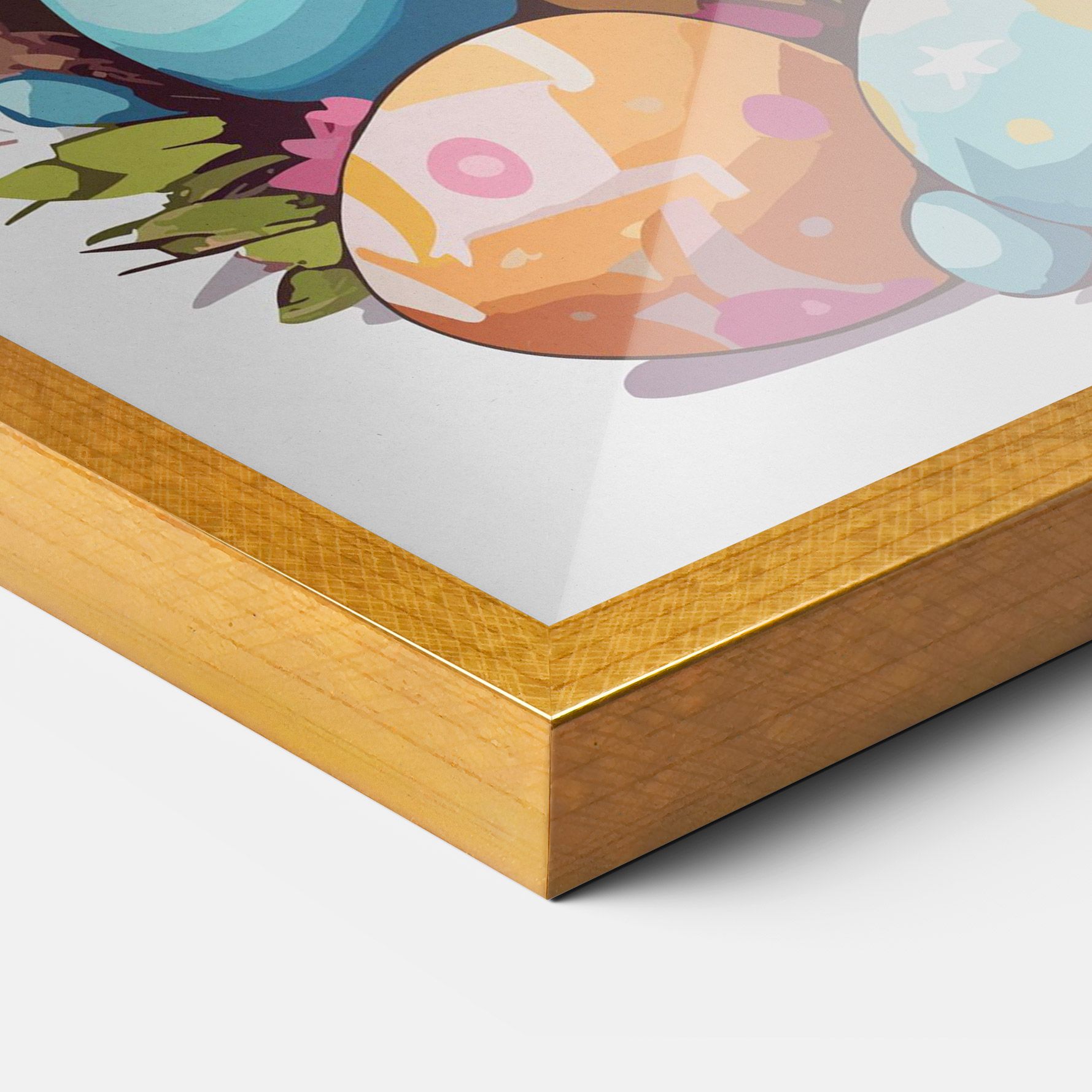 White Easter Bunny mockup 3