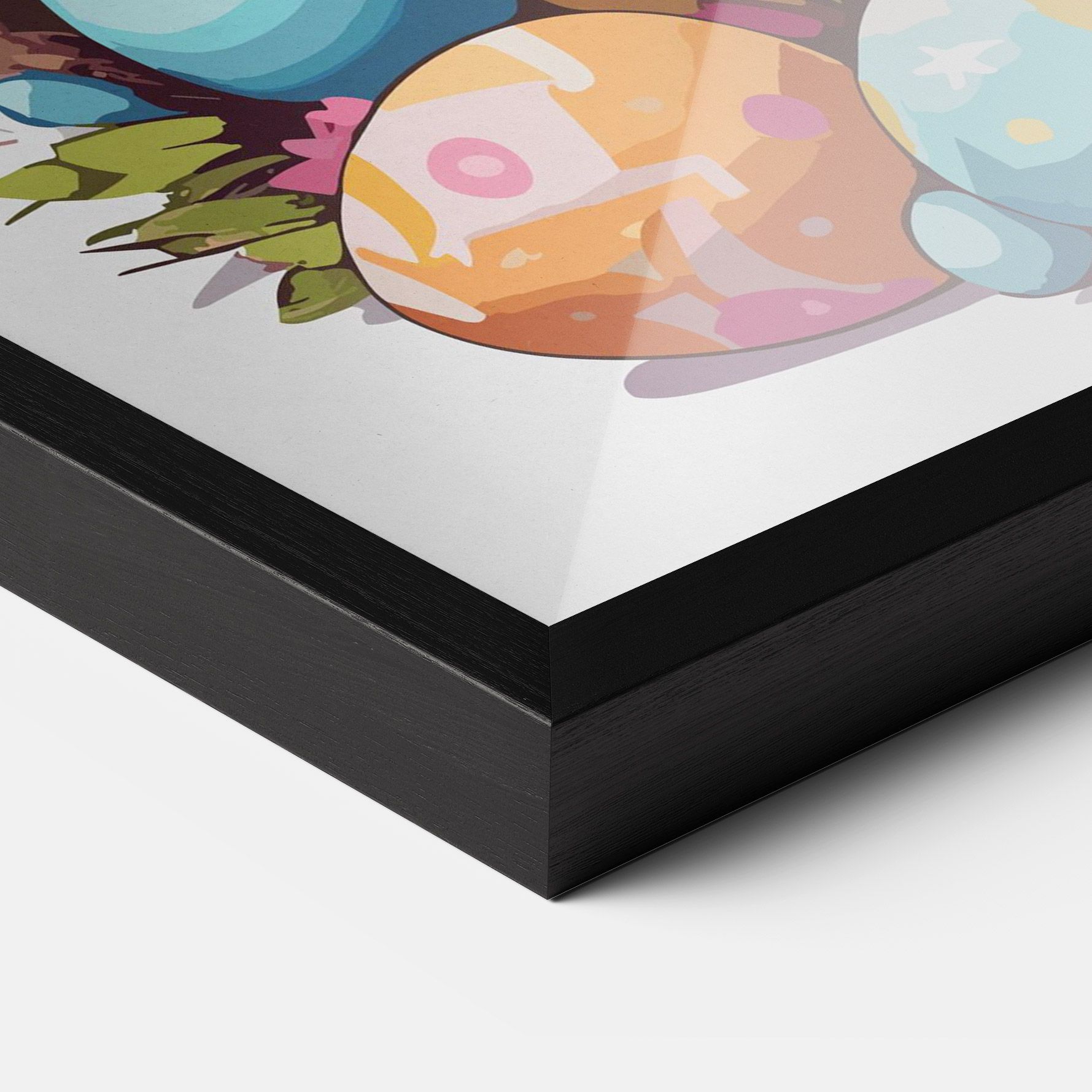 White Easter Bunny mockup 3