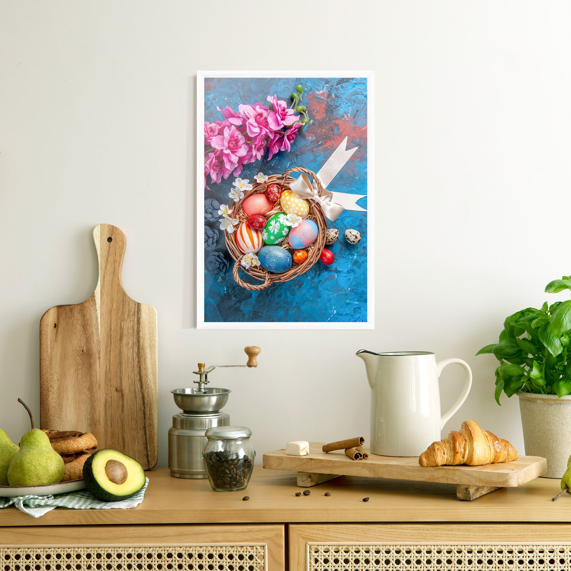 Colored Easter Eggs mockup 8