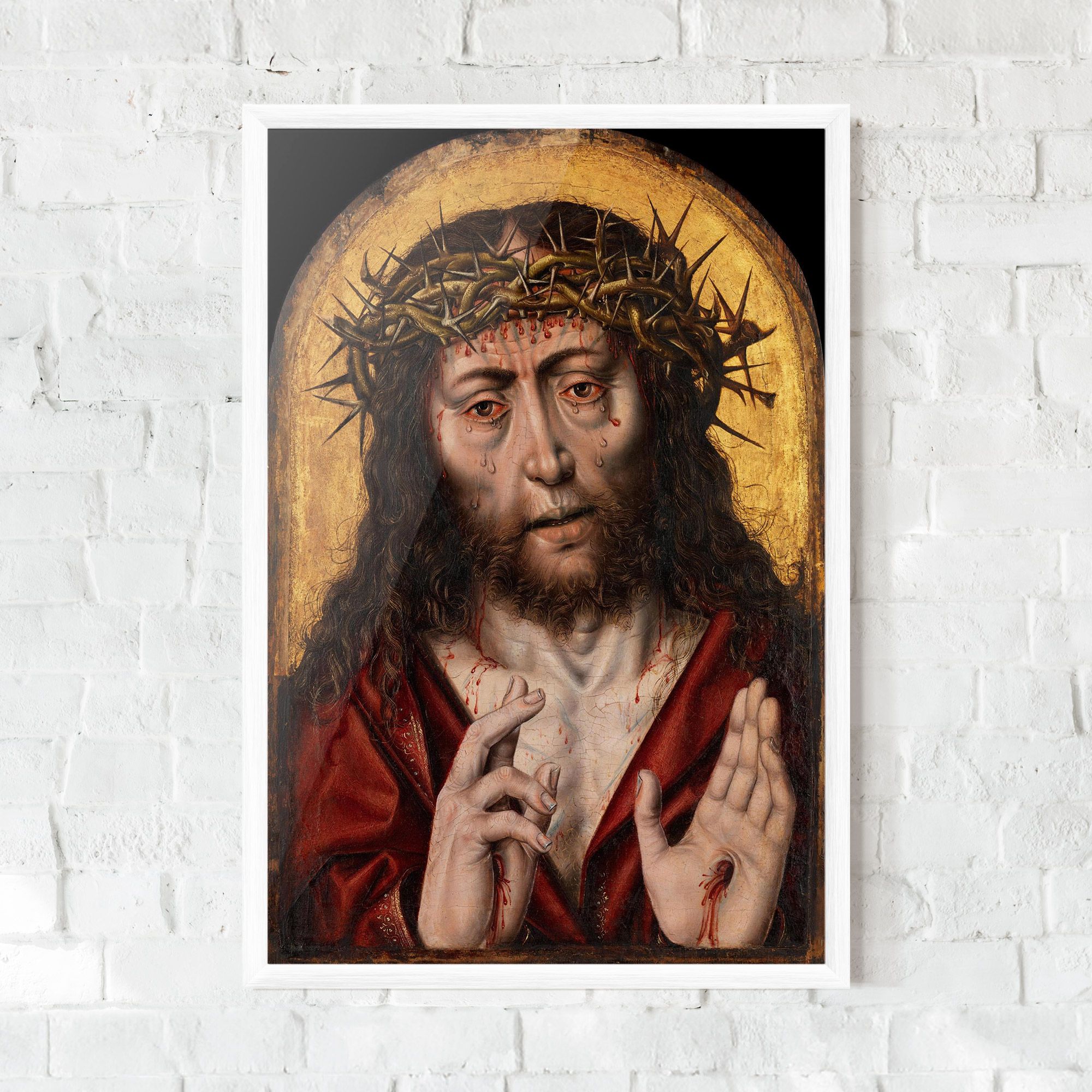 Blood Hand Jesus mockup 0