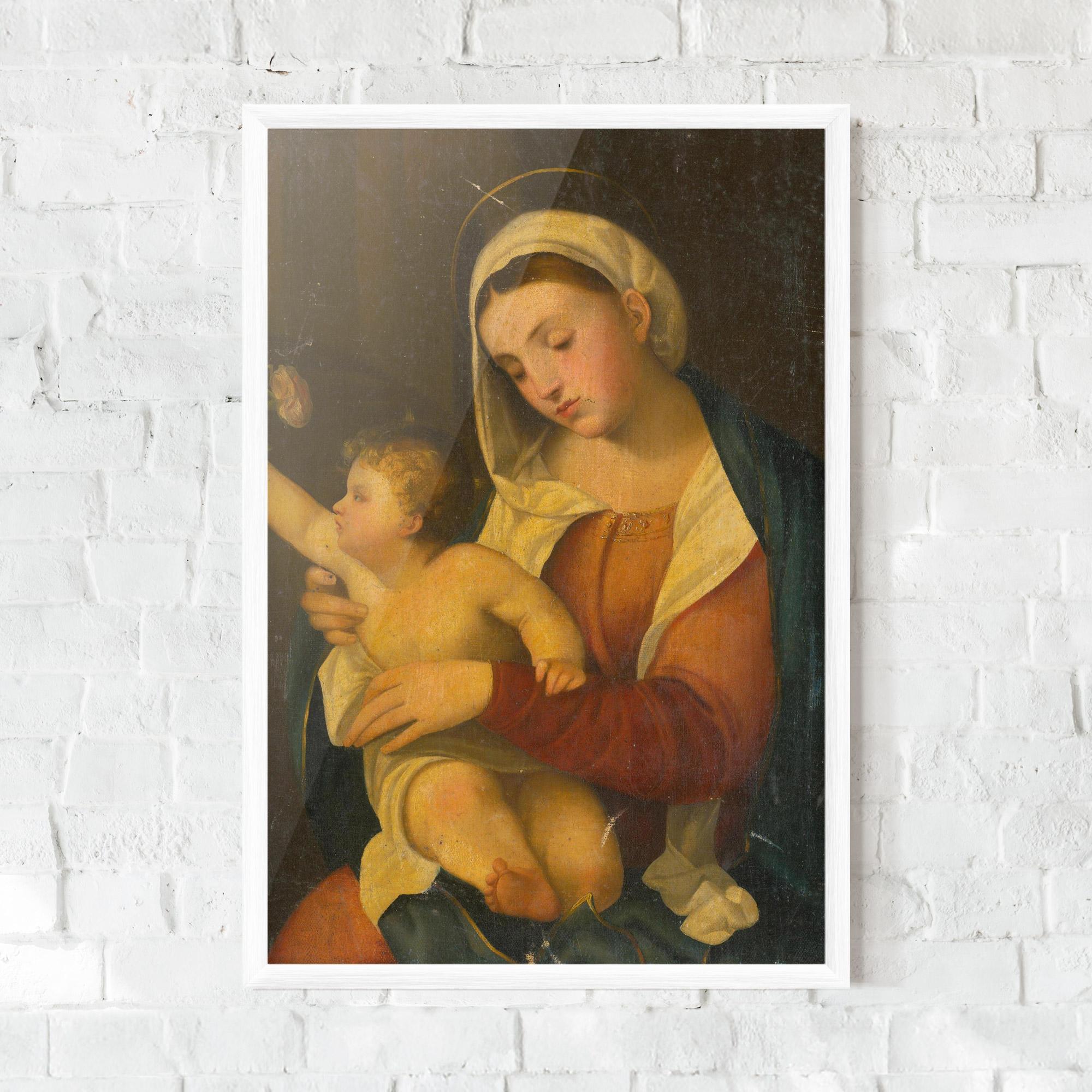 Gerahmte Poster Yellow Light Baby mockup 0