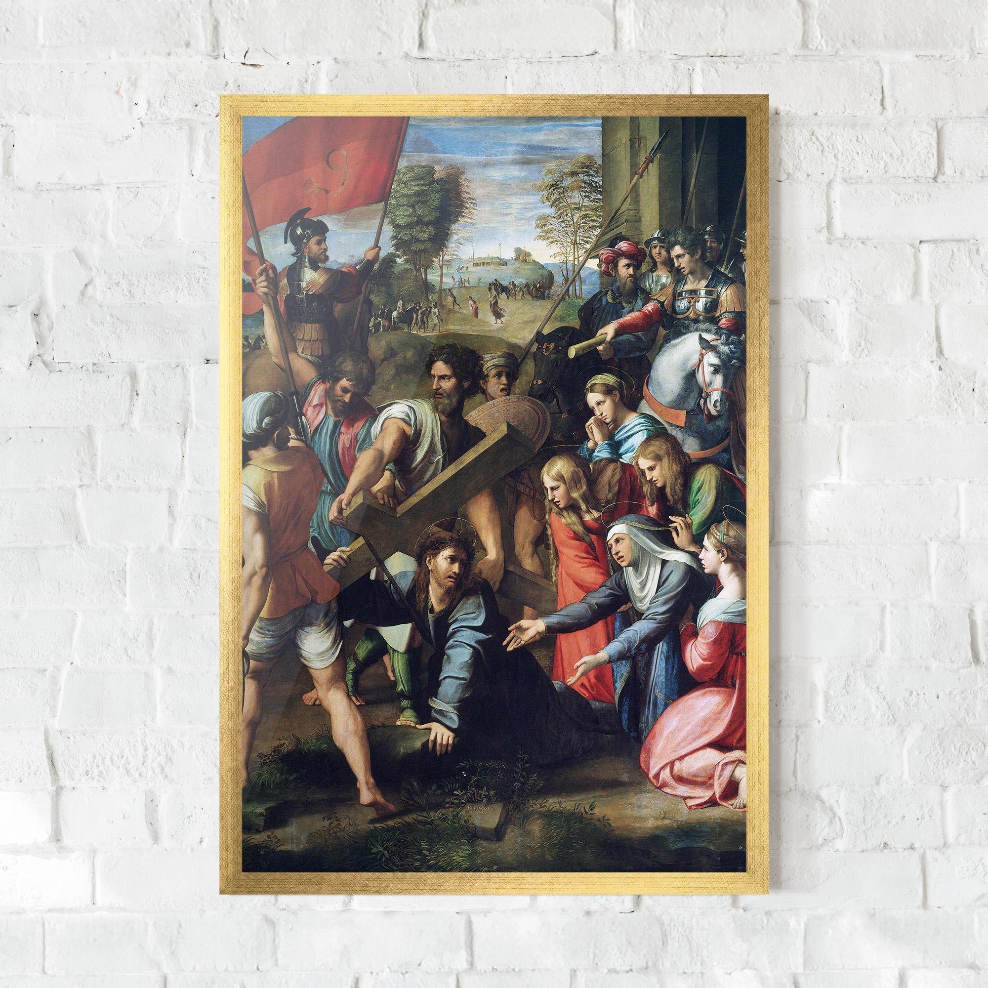 Gerahmte Poster Taking The Cross mockup 0