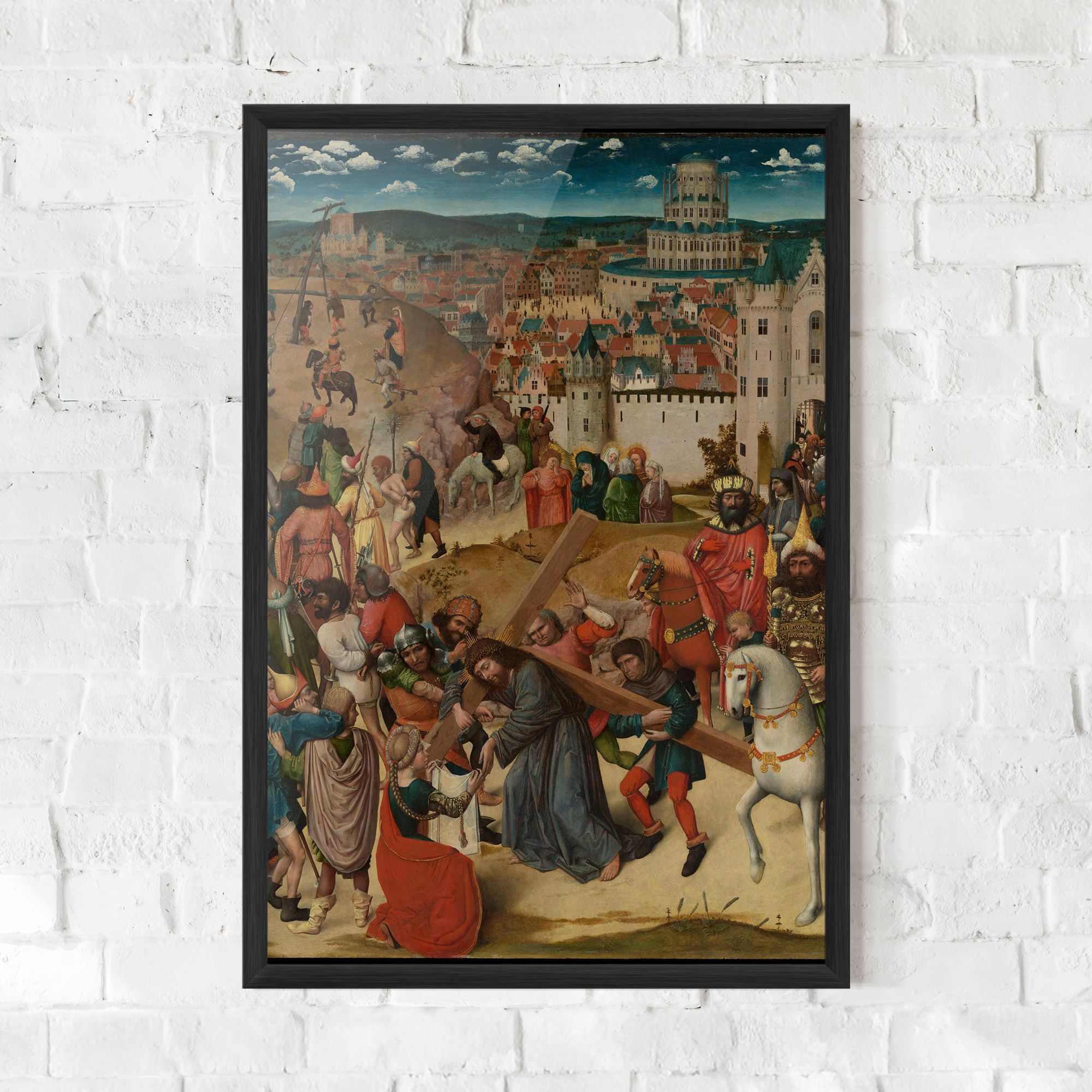 People Holding Cross mockup 0