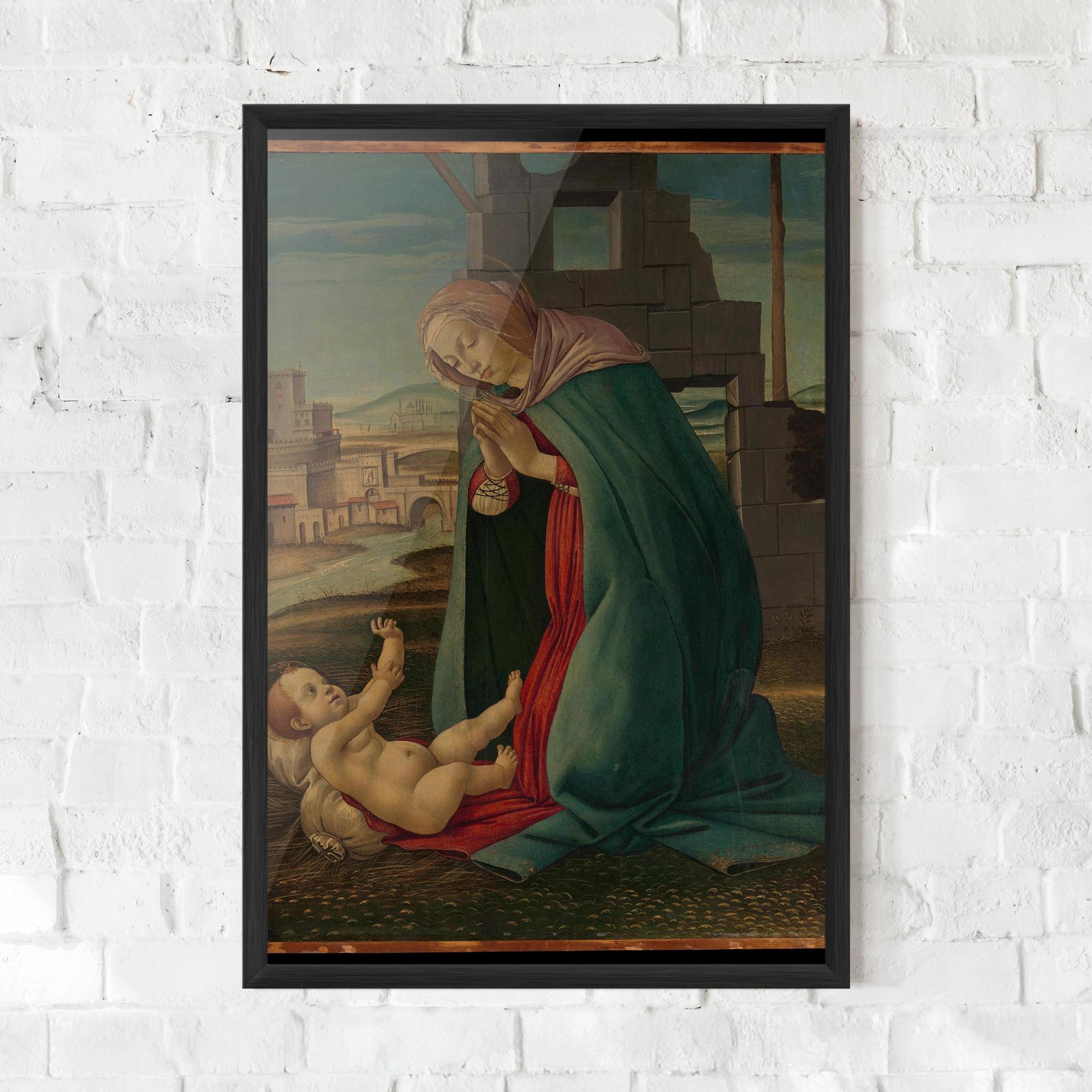 Gerahmte Poster Praying For Baby mockup 0