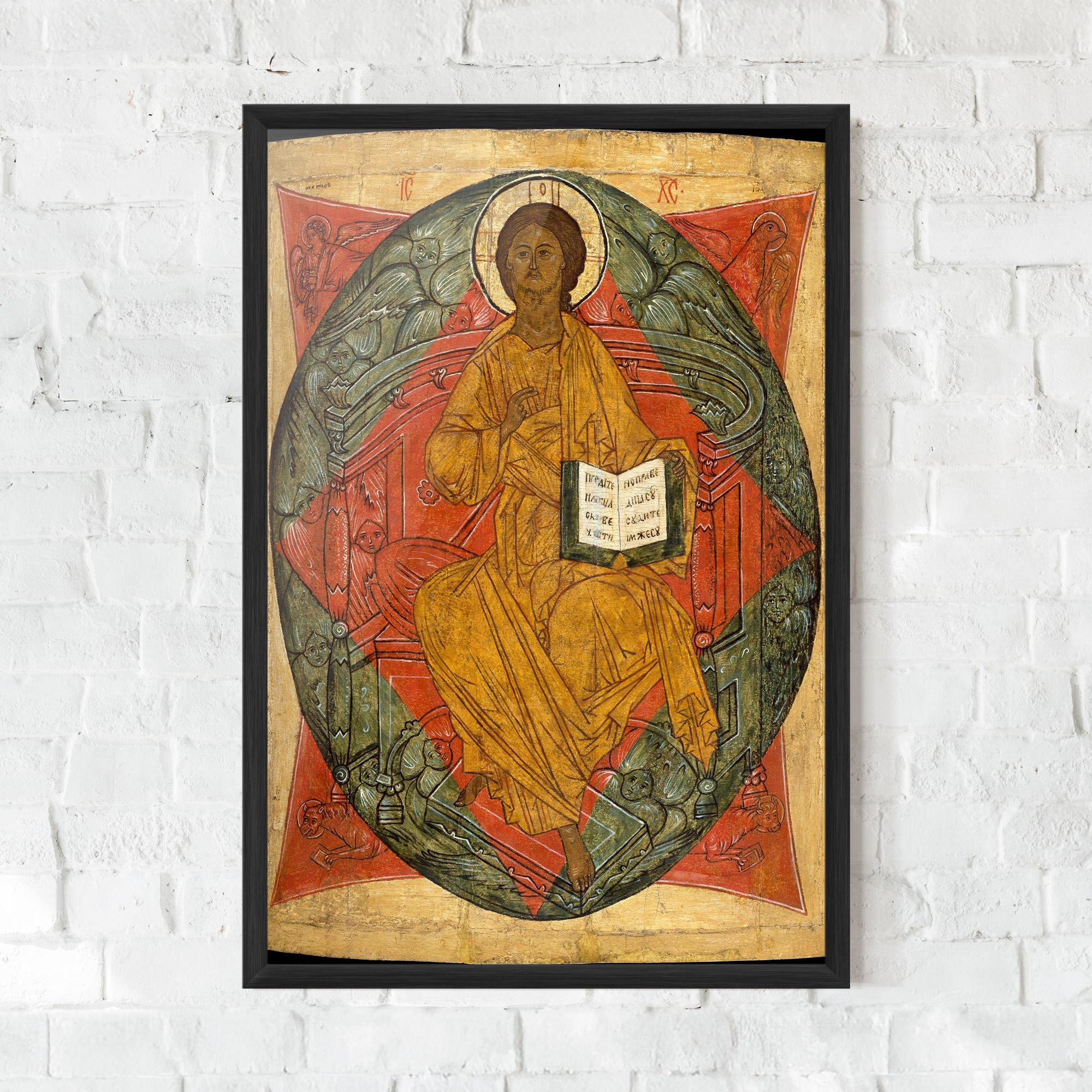 Gerahmte Poster Religious Outfit mockup 0