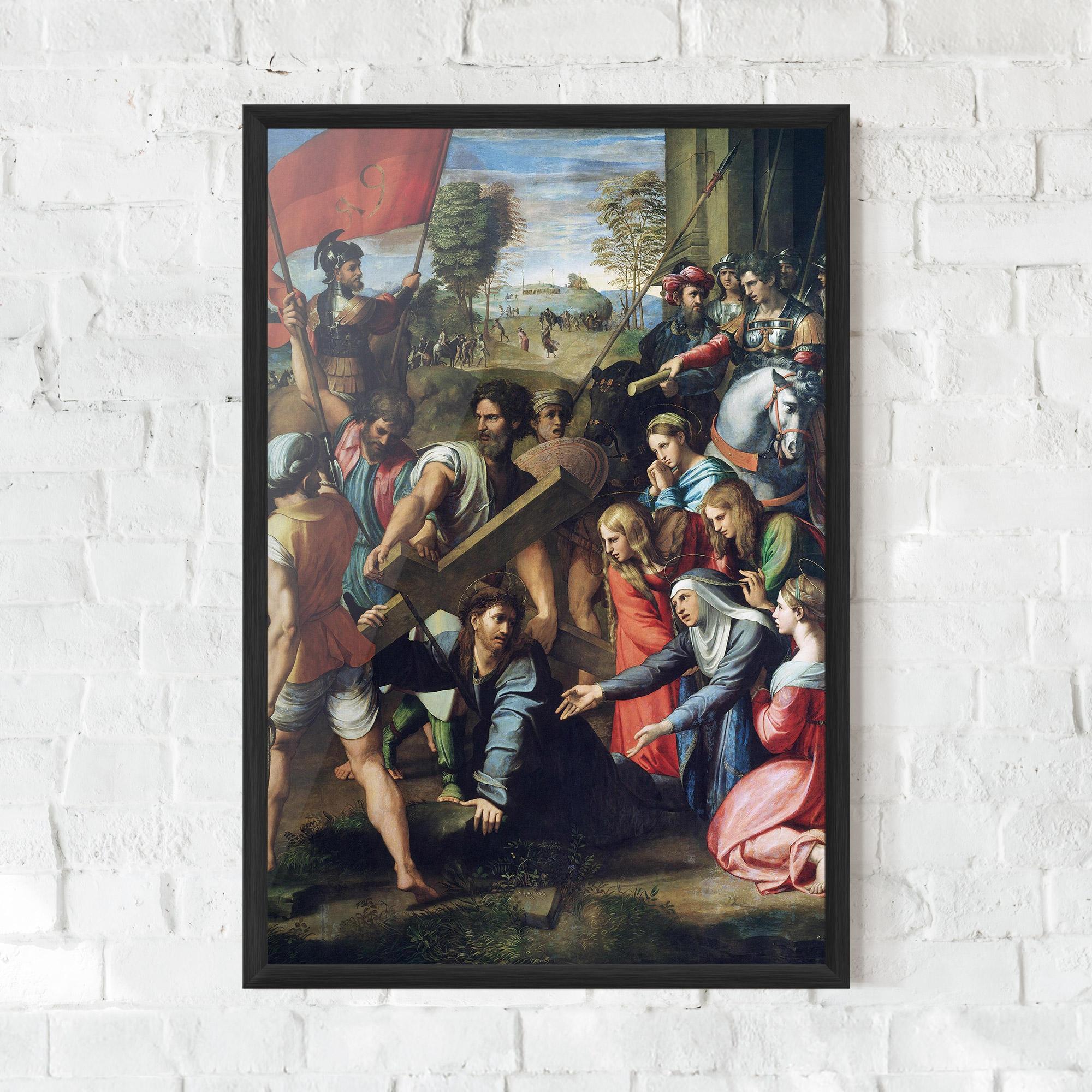 Gerahmte Poster Taking The Cross mockup 0