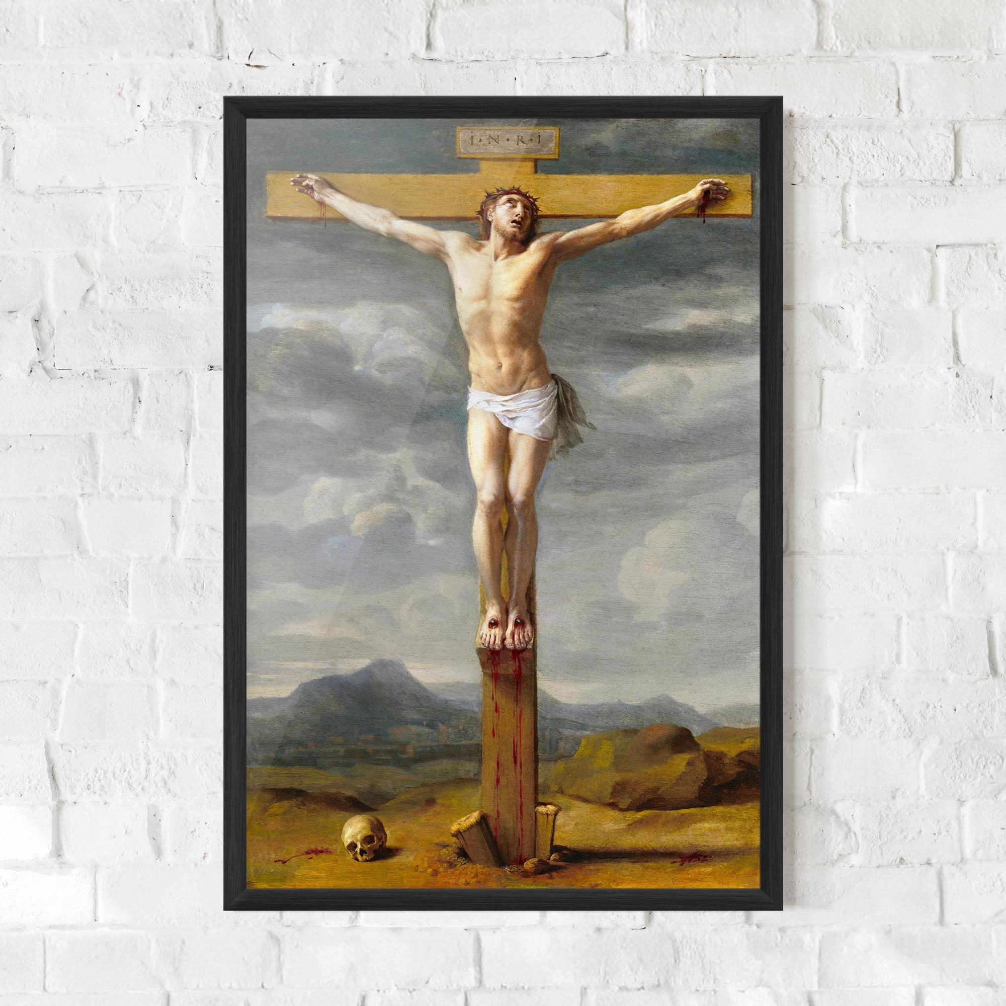 Gerahmte Poster Yellow Cross mockup 0