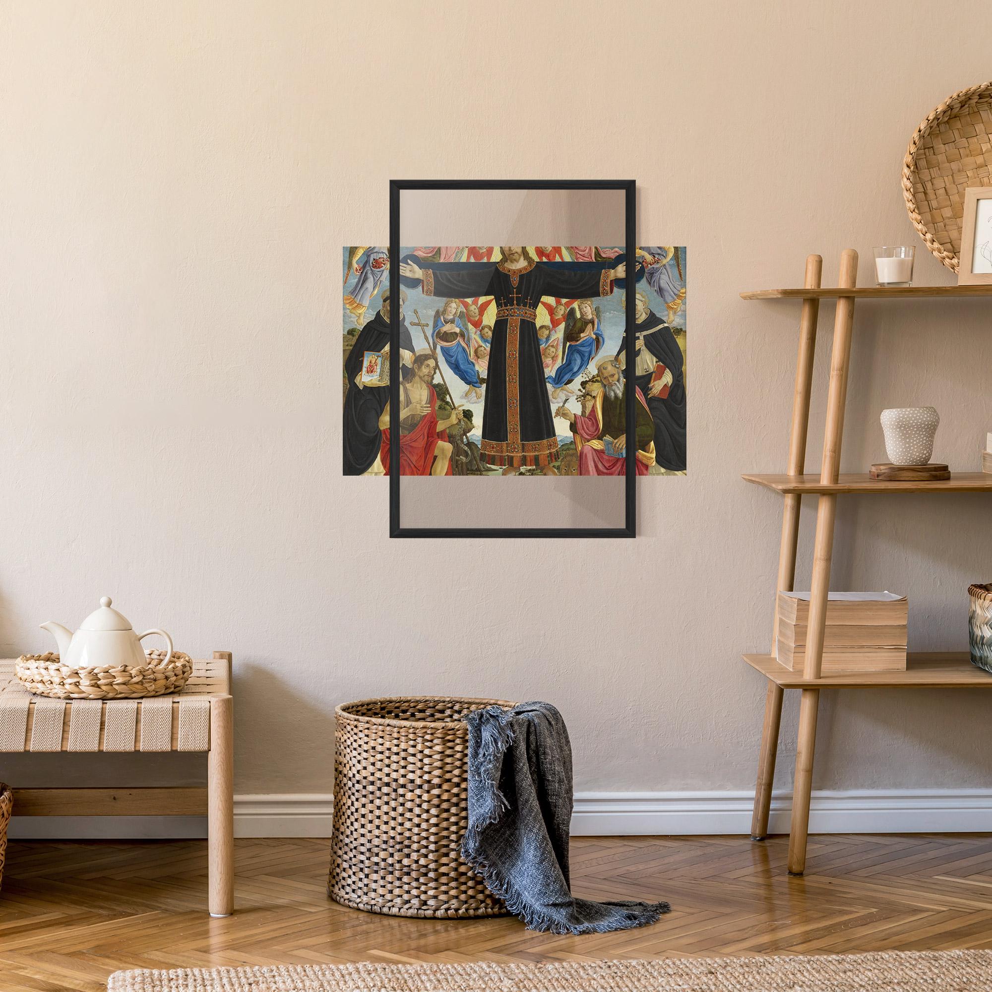 Gerahmte Poster Open Divine Arms mockup 9