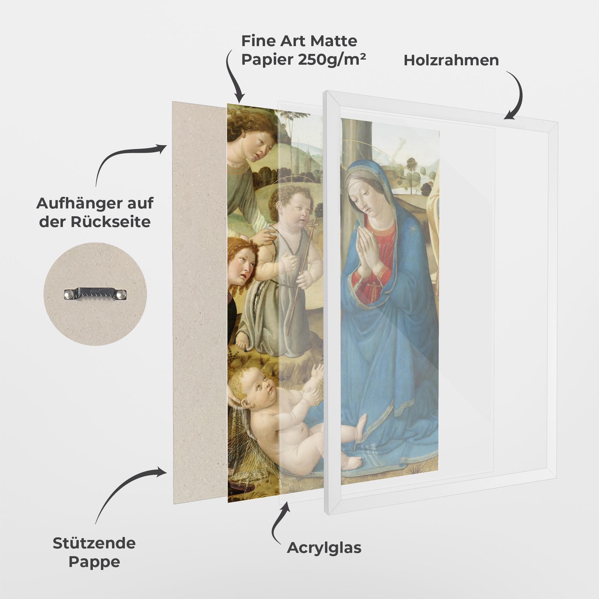 Gerahmte Poster Eternal Love mockup 1