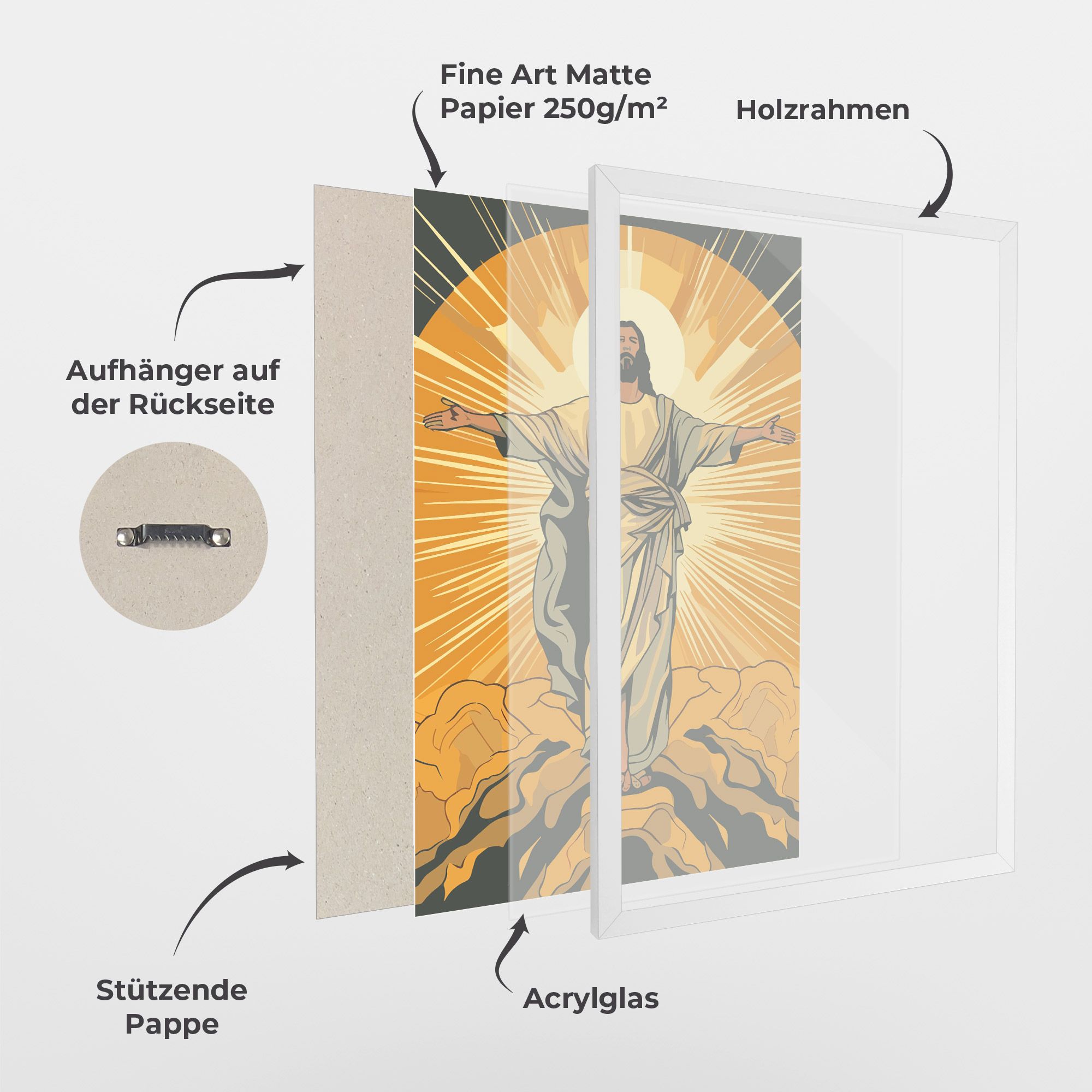 Sunset Jesus mockup 1