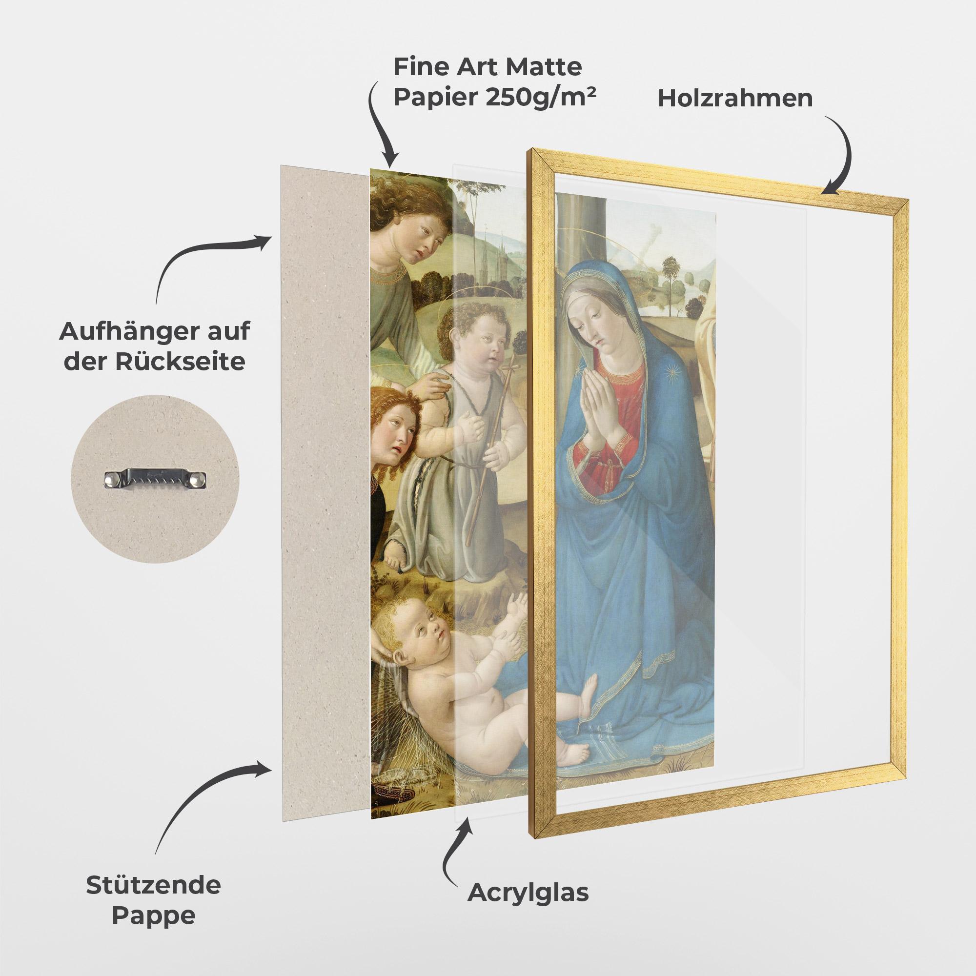 Gerahmte Poster Eternal Love mockup 1