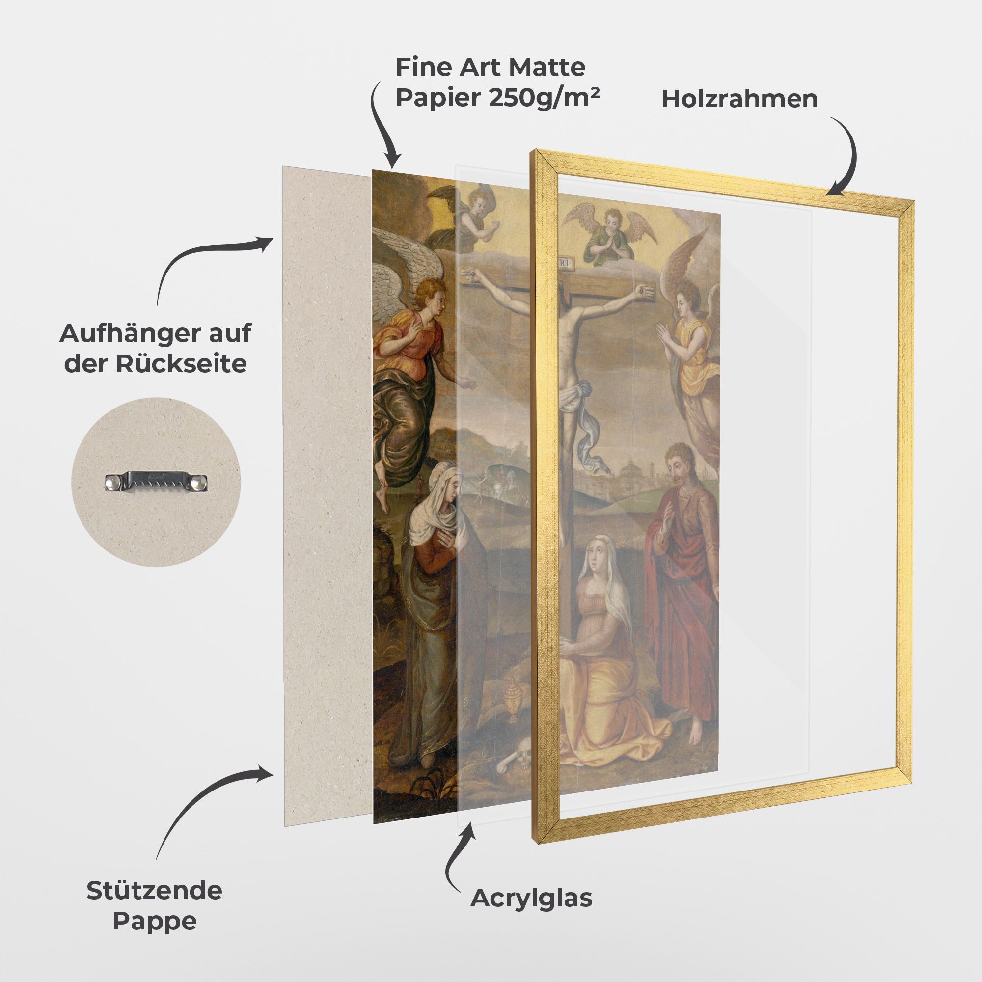 Holding Cross Jesus mockup 1