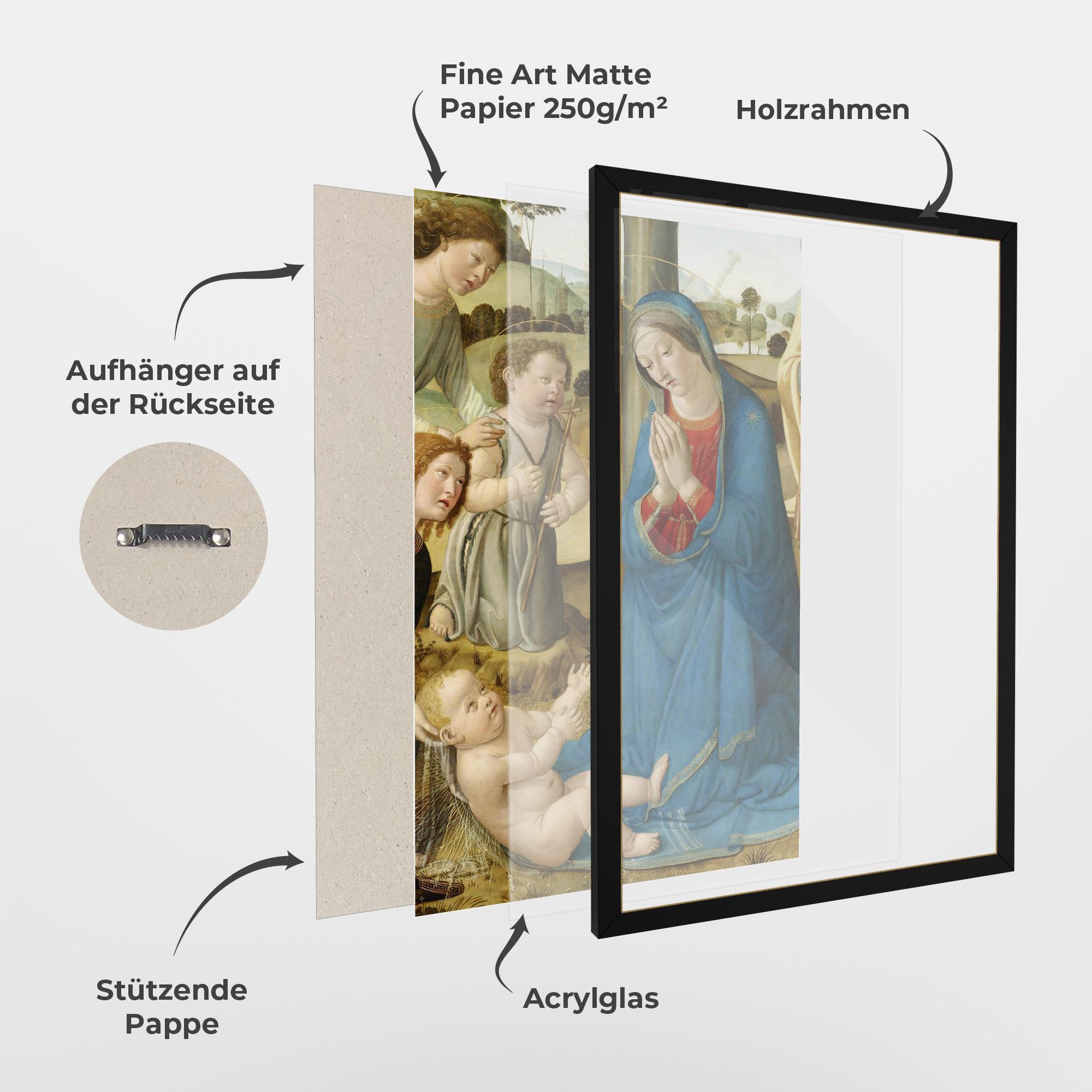 Gerahmte Poster Eternal Love mockup 1