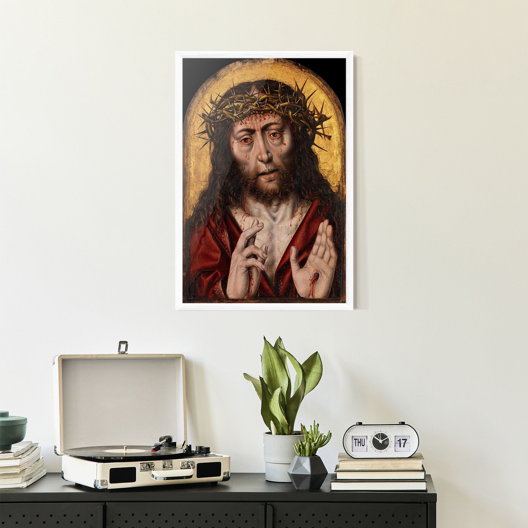 Blood Hand Jesus mockup 2
