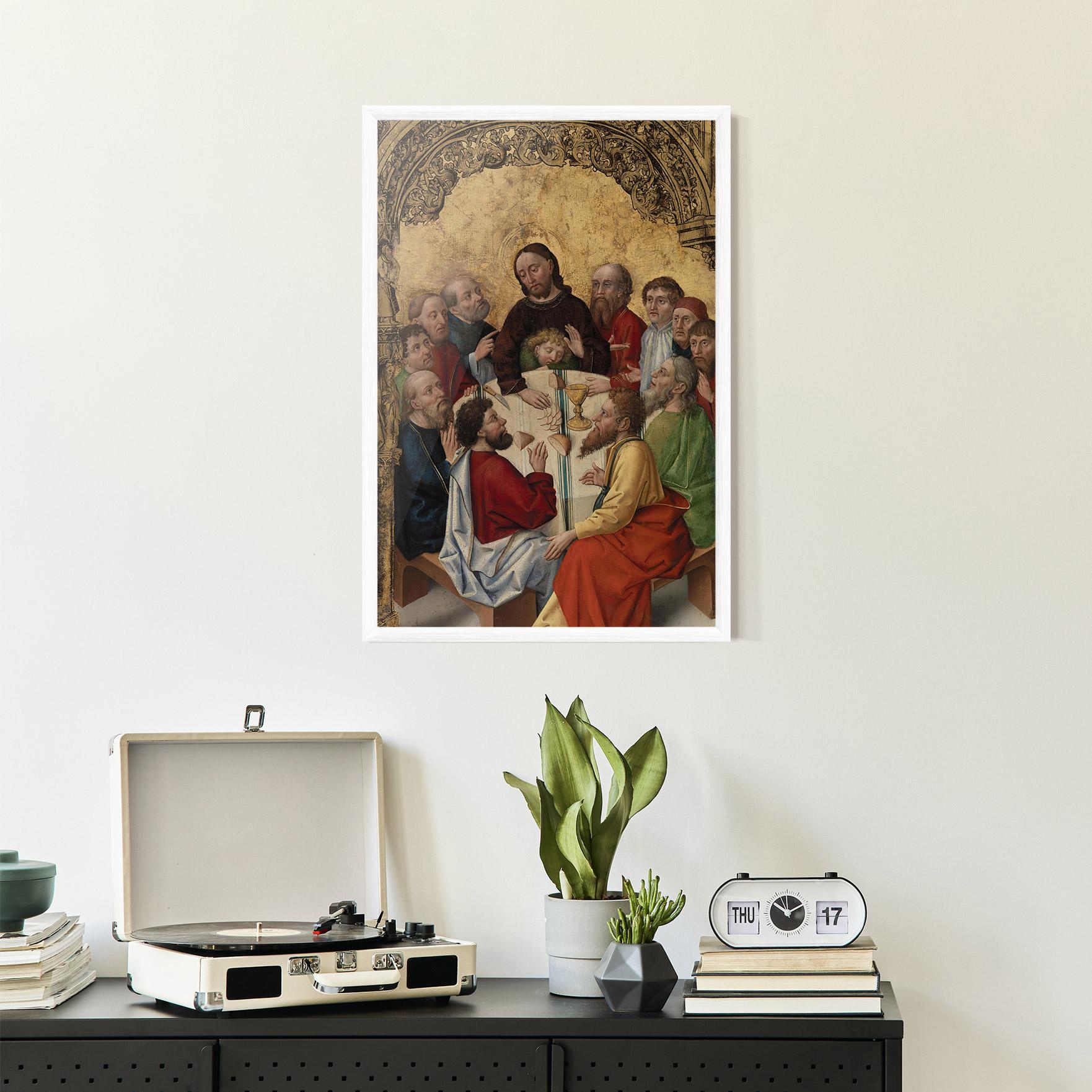 Gerahmte Poster Old Religious Art mockup 2