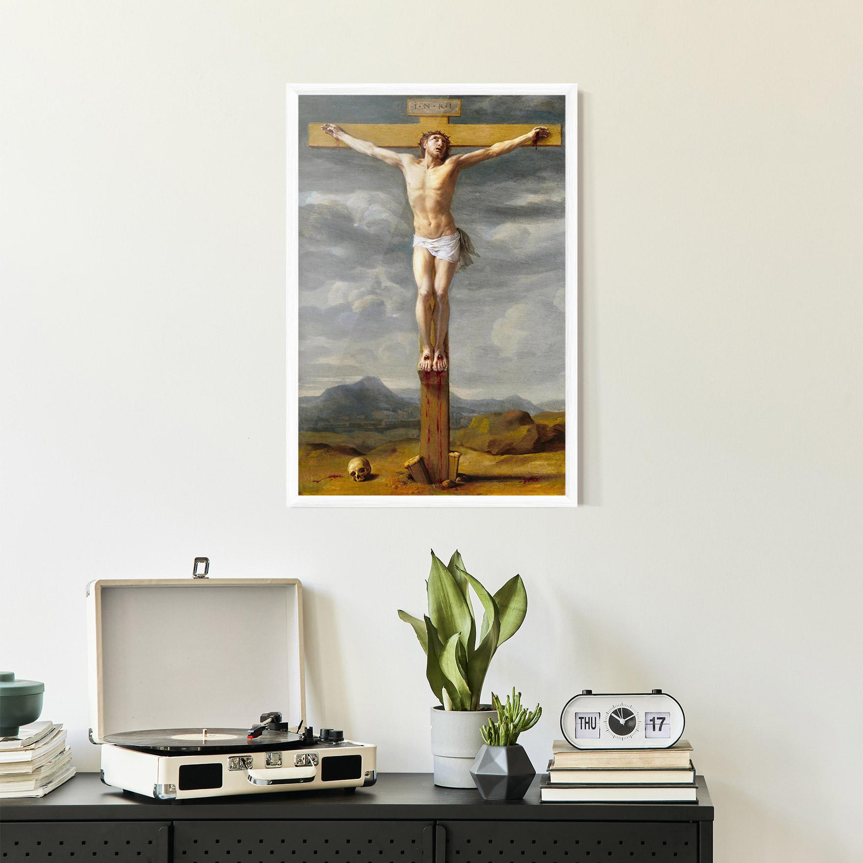Gerahmte Poster Yellow Cross mockup 2