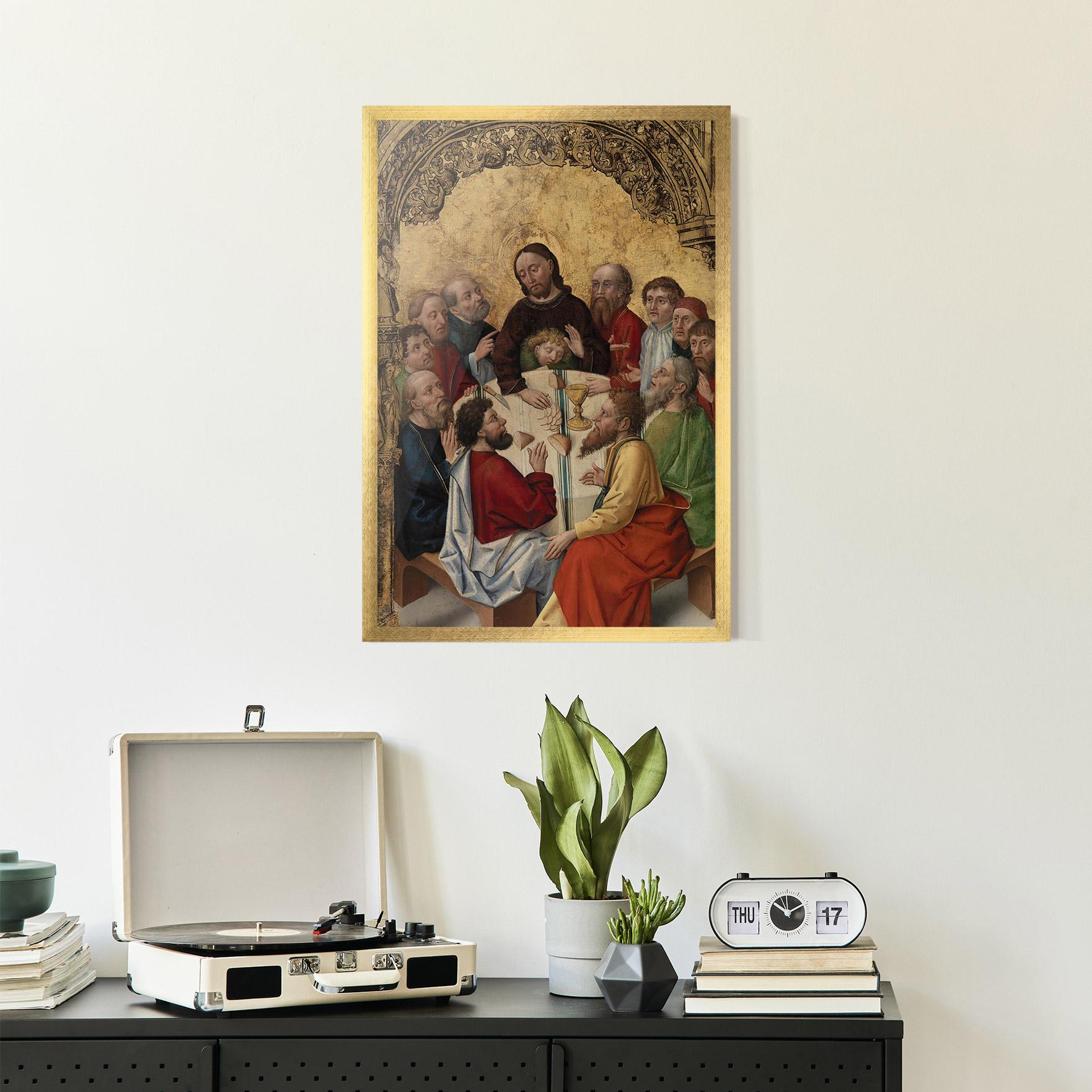 Gerahmte Poster Old Religious Art mockup 2