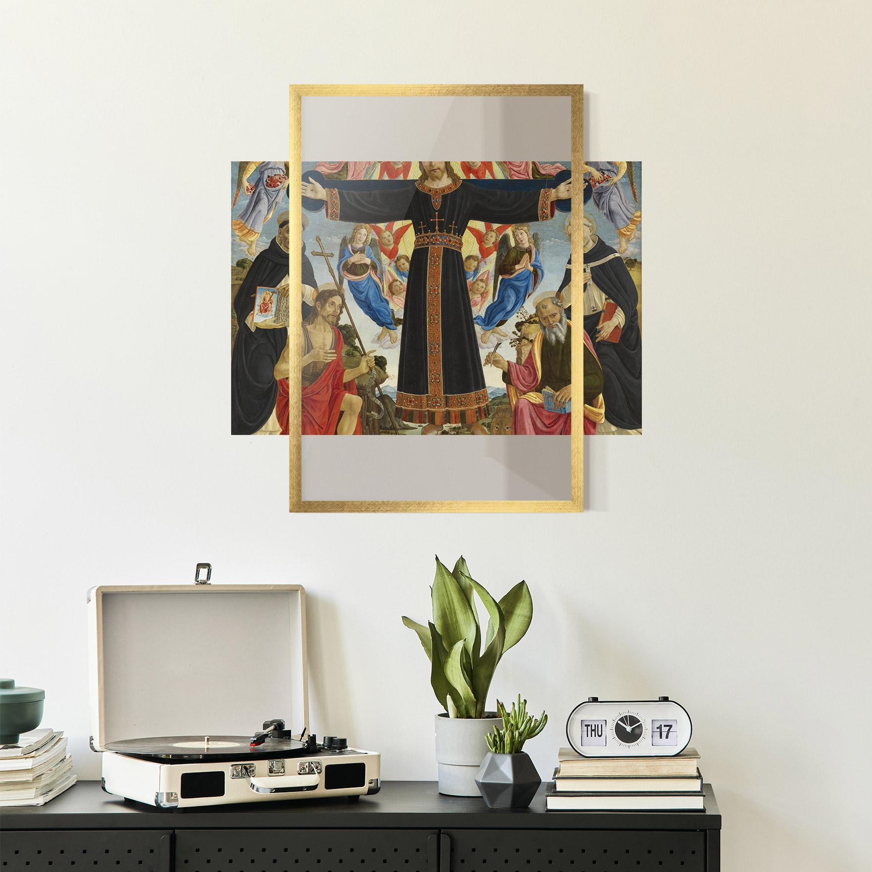 Gerahmte Poster Open Divine Arms mockup 2