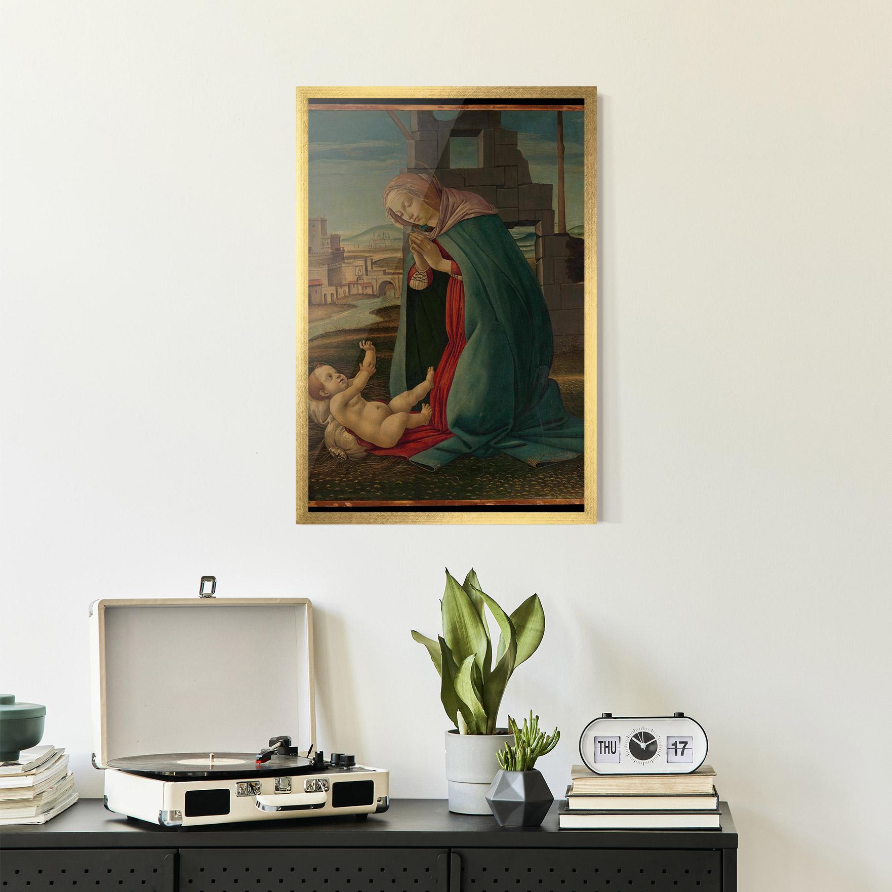 Gerahmte Poster Praying For Baby mockup 2