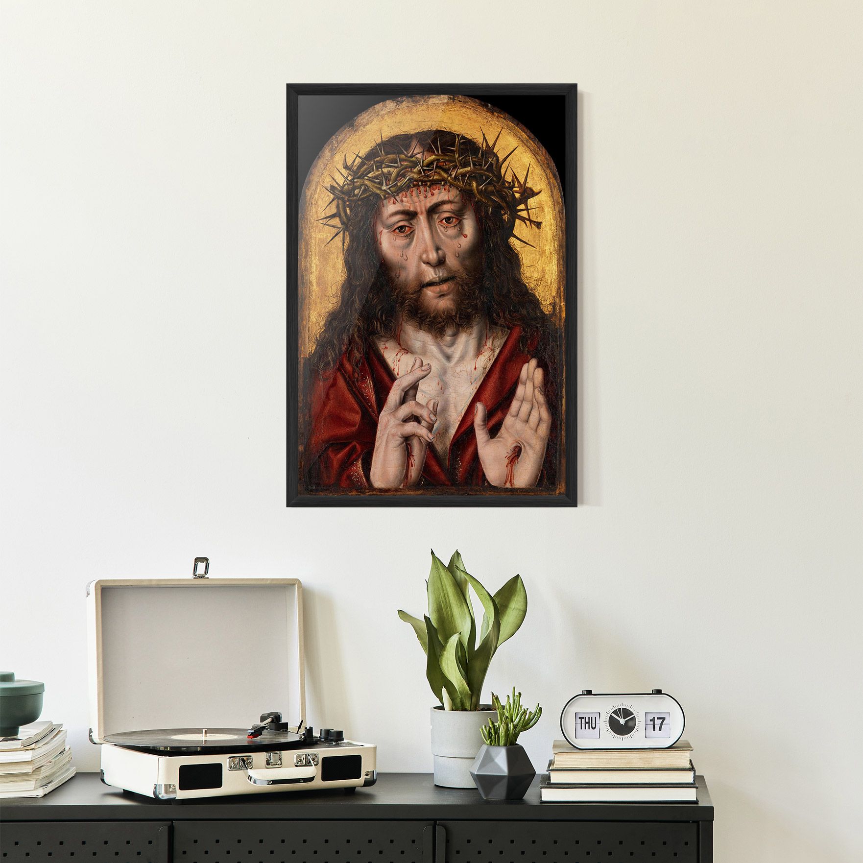 Blood Hand Jesus mockup 2