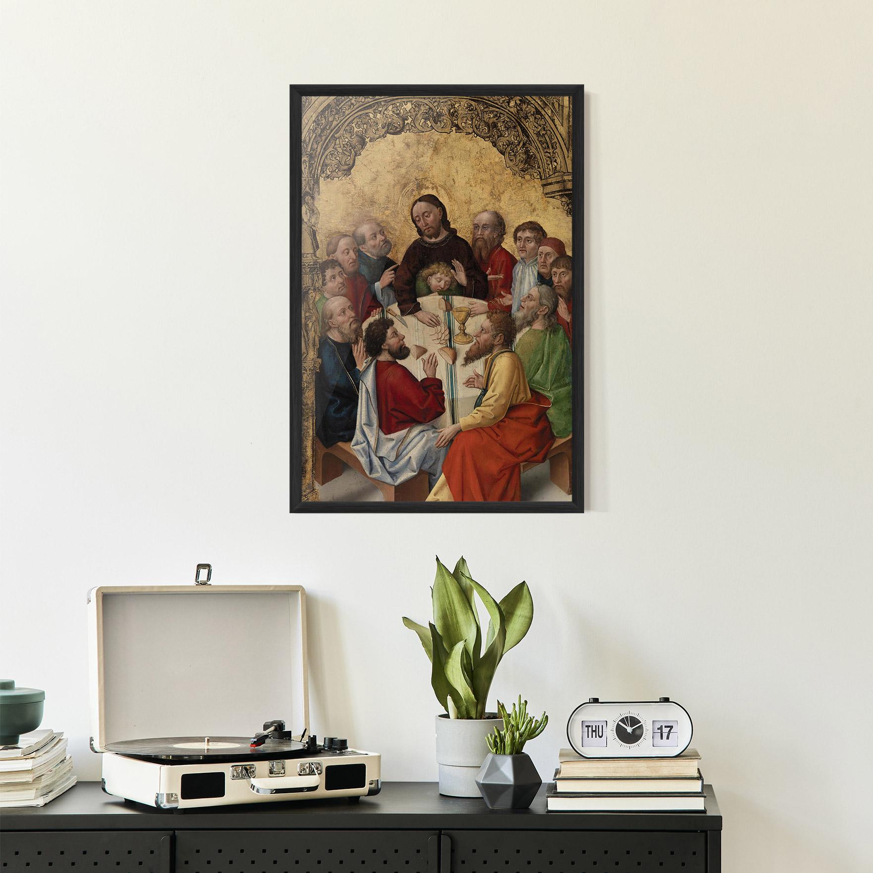 Gerahmte Poster Old Religious Art mockup 2