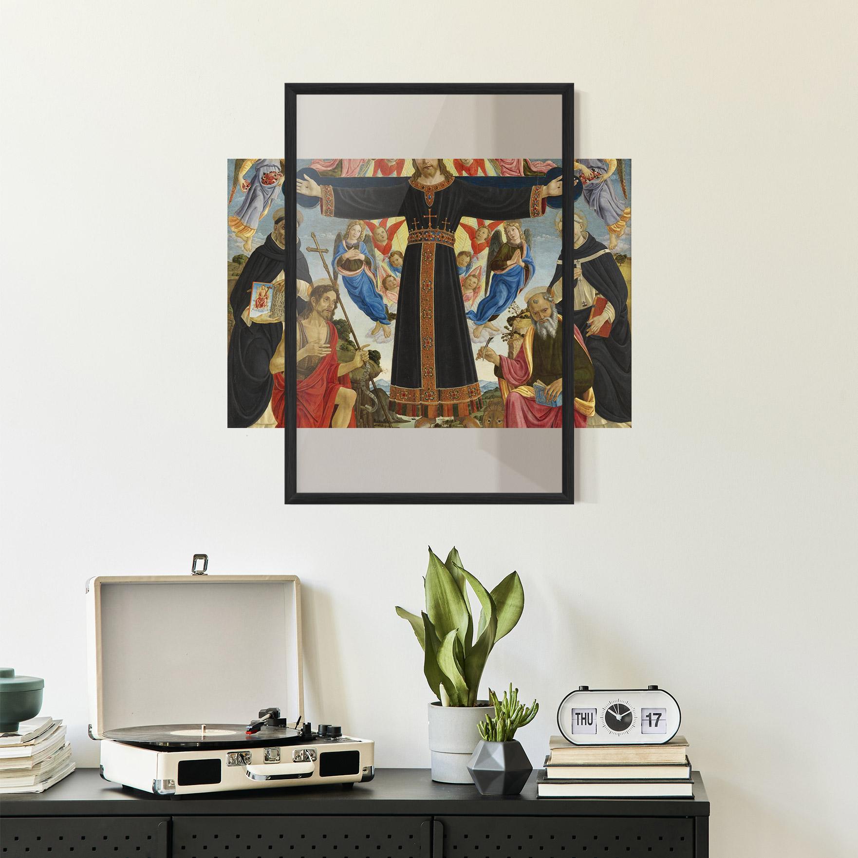 Gerahmte Poster Open Divine Arms mockup 2