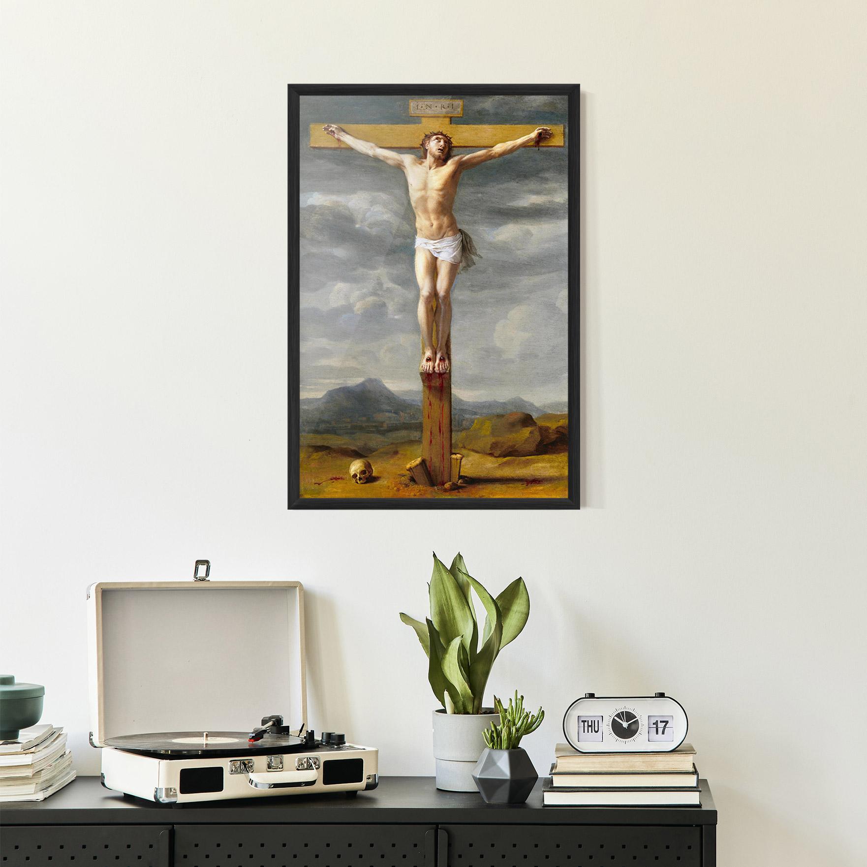 Gerahmte Poster Yellow Cross mockup 2