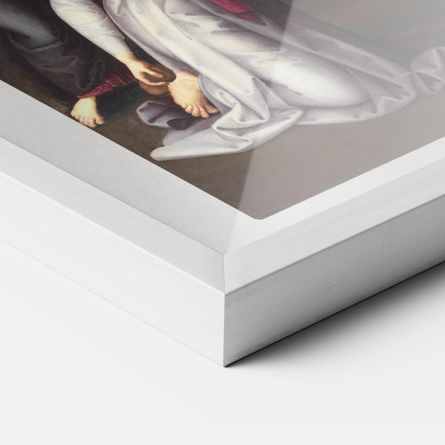 Gerahmte Poster Blue Sky Jesus mockup 3