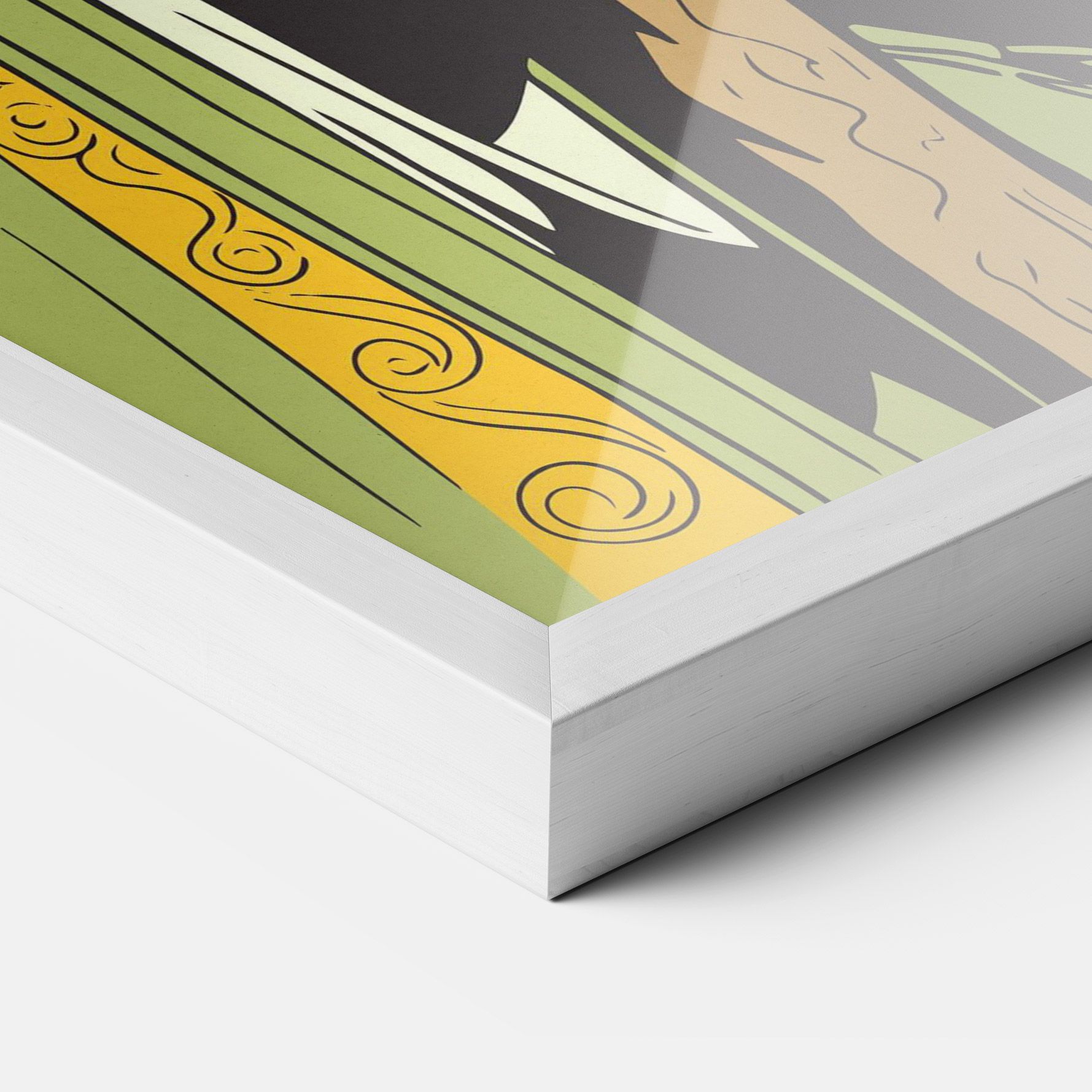 Green Jesus mockup 3