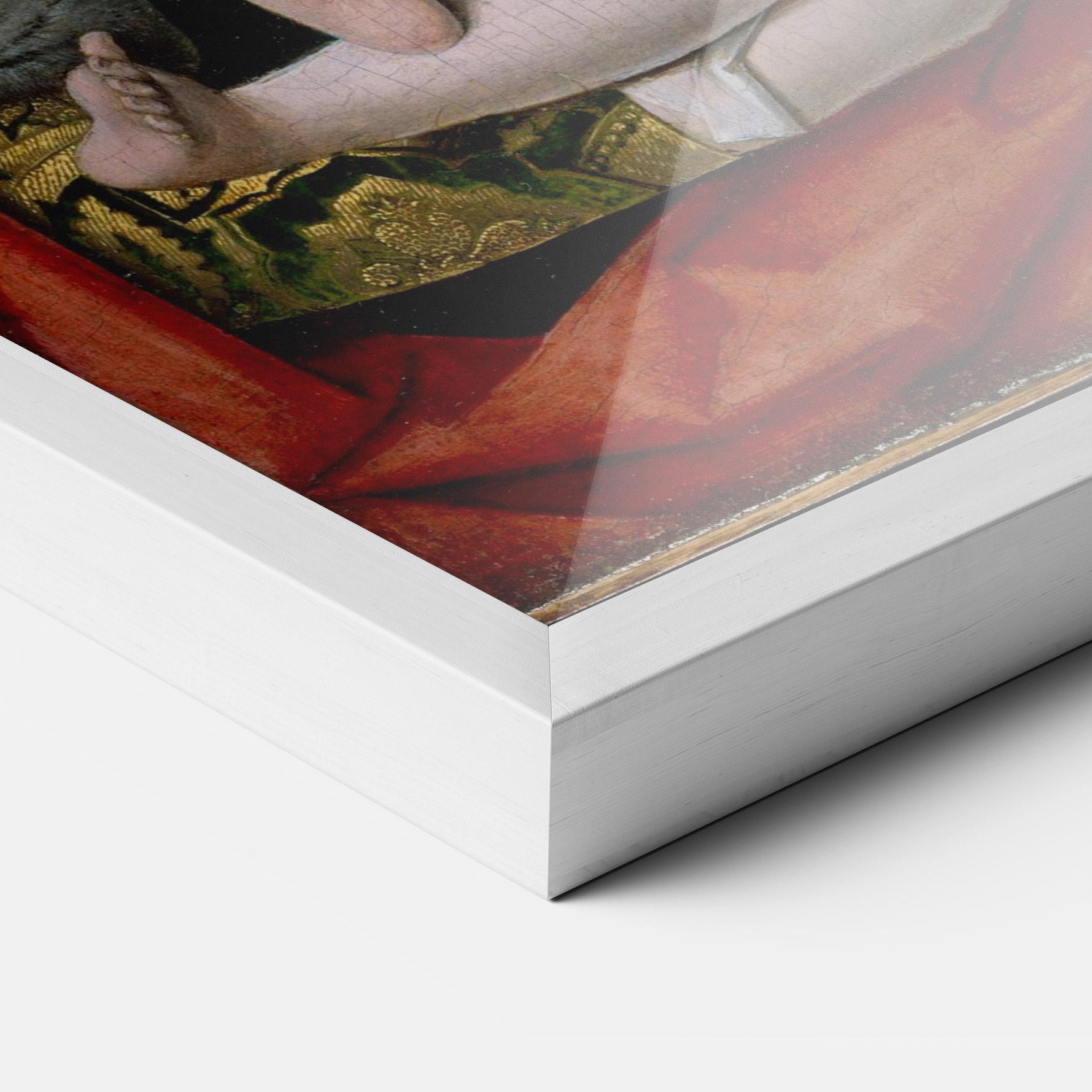 Gerahmte Poster Little Religious Baby mockup 3